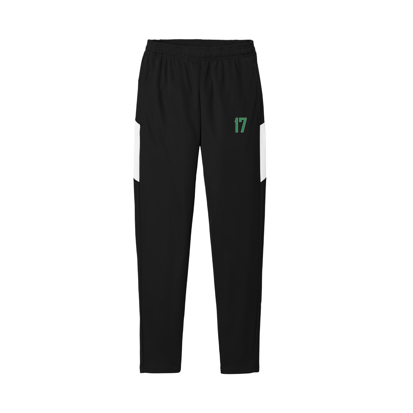 Team Travel Pant — Front Shirsy in Black/White