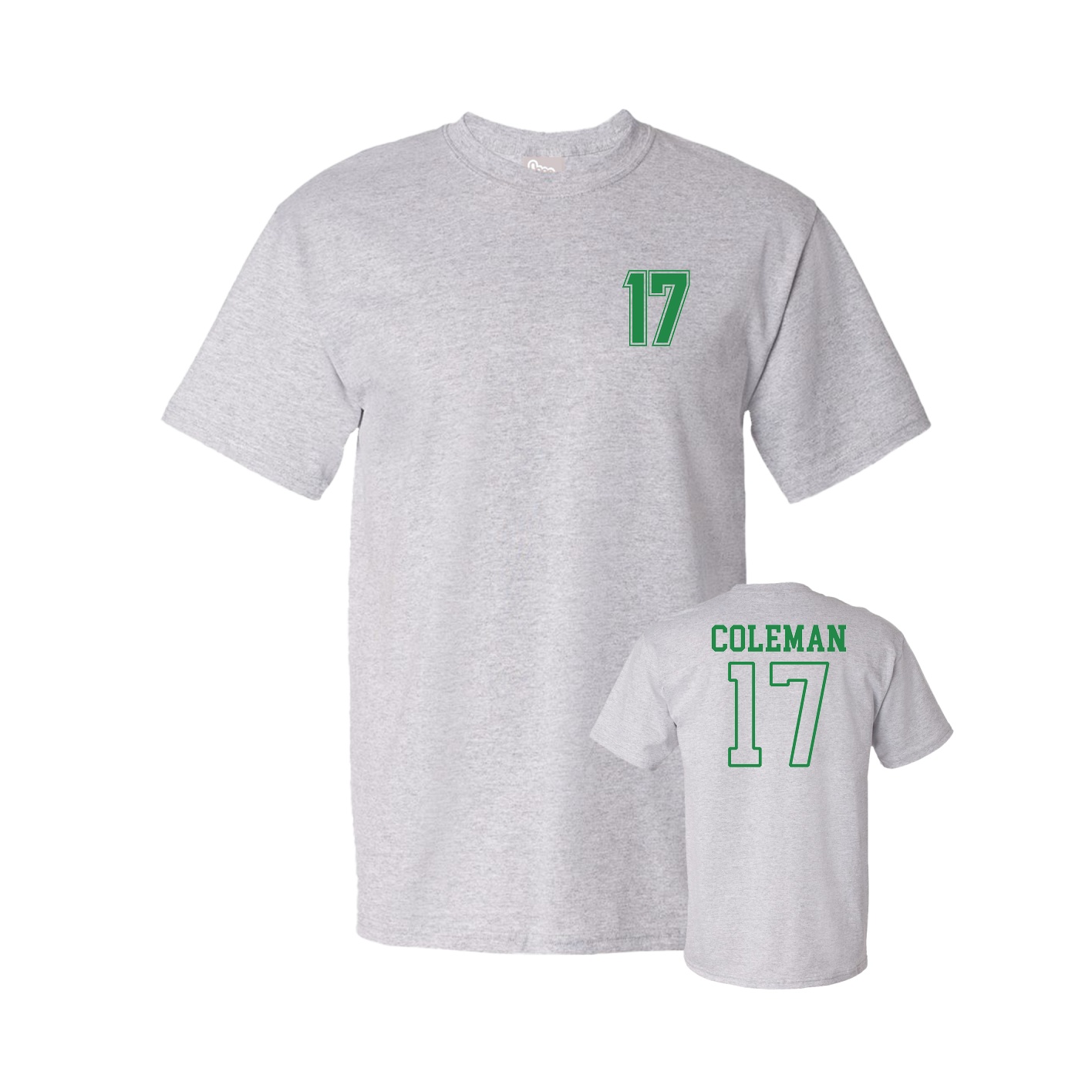 Tee — Chest Back in Grey