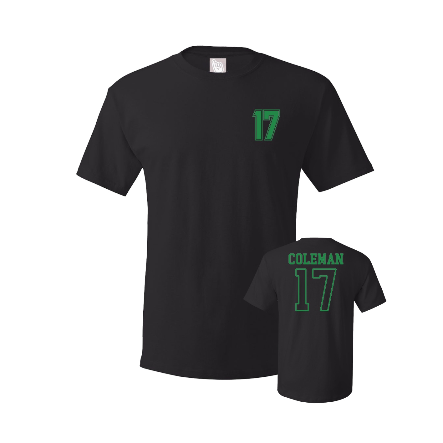 Youth Tee — Chest Back in Black