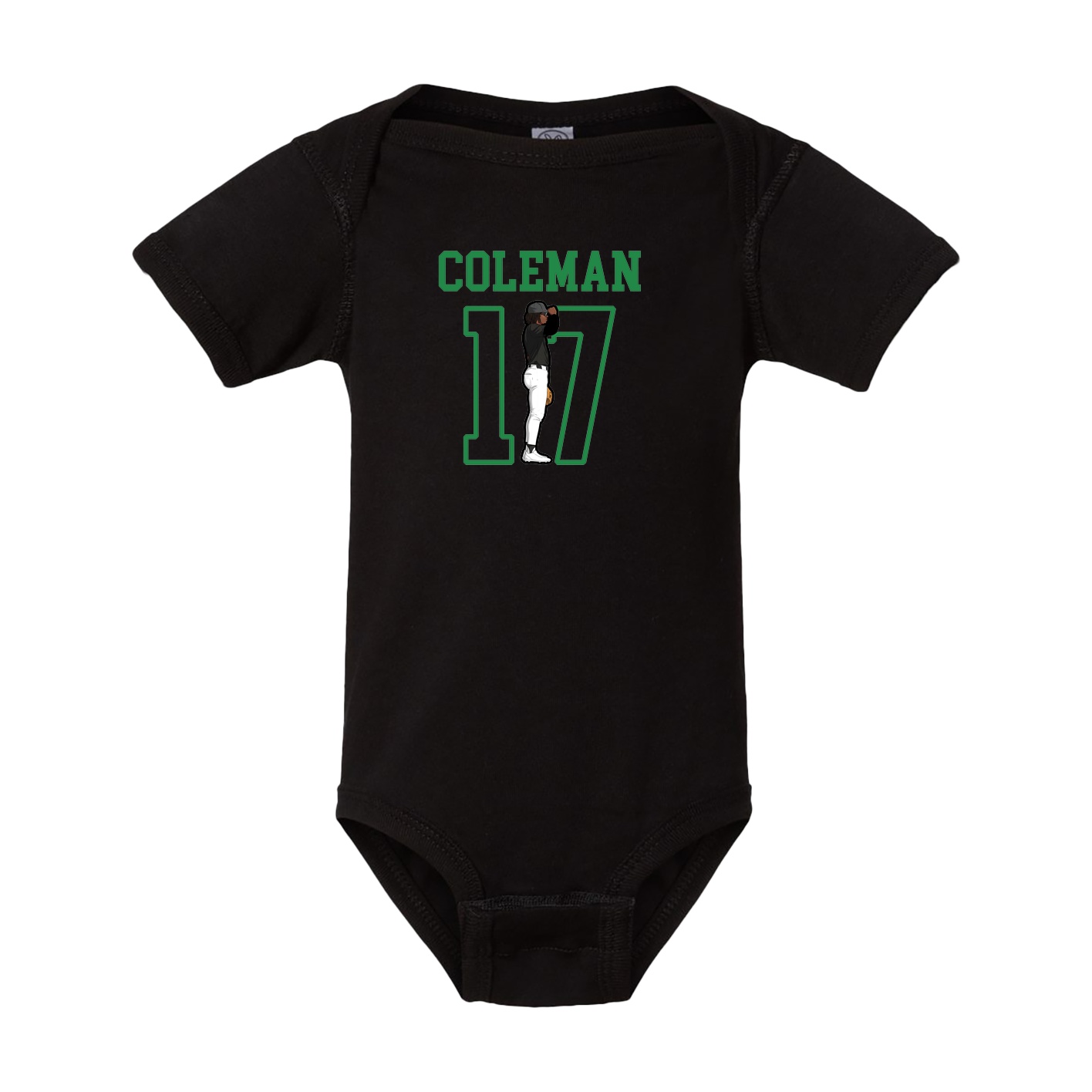 Baby Onesie — Shirsey in Black