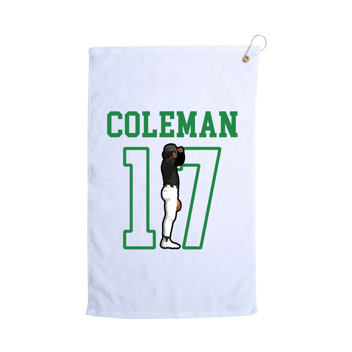 Golf Towel — Shirsey in White