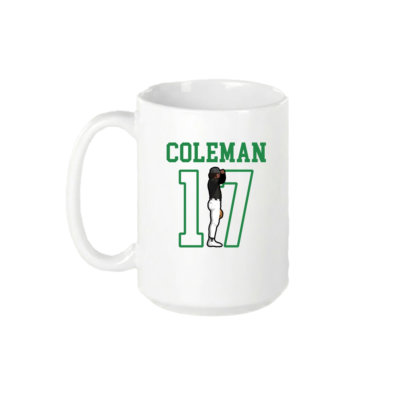 15oz Coffee Mug — Shirsey in White