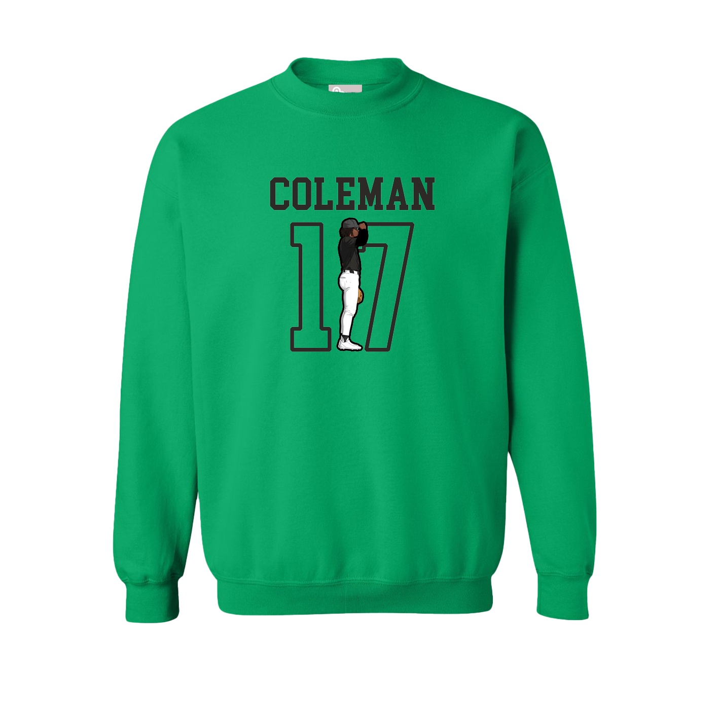 Fleece Crew — Shirsey in Green