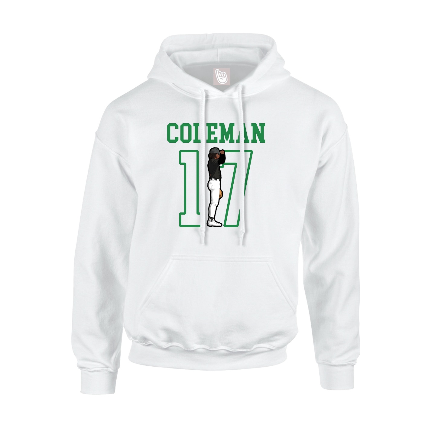 Youth Hoodie — Shirsey in White