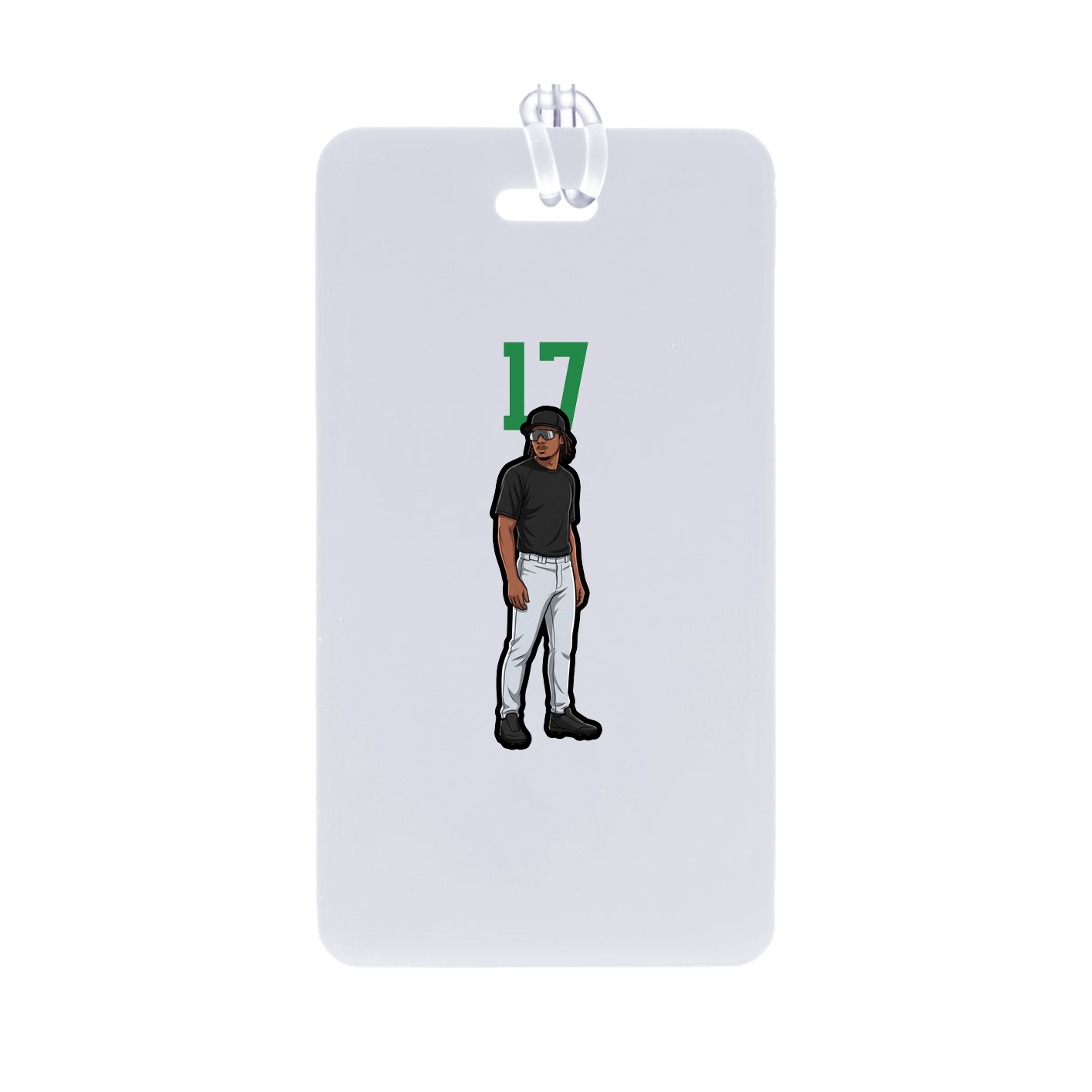 Bag Tag — Number Top in Classic
