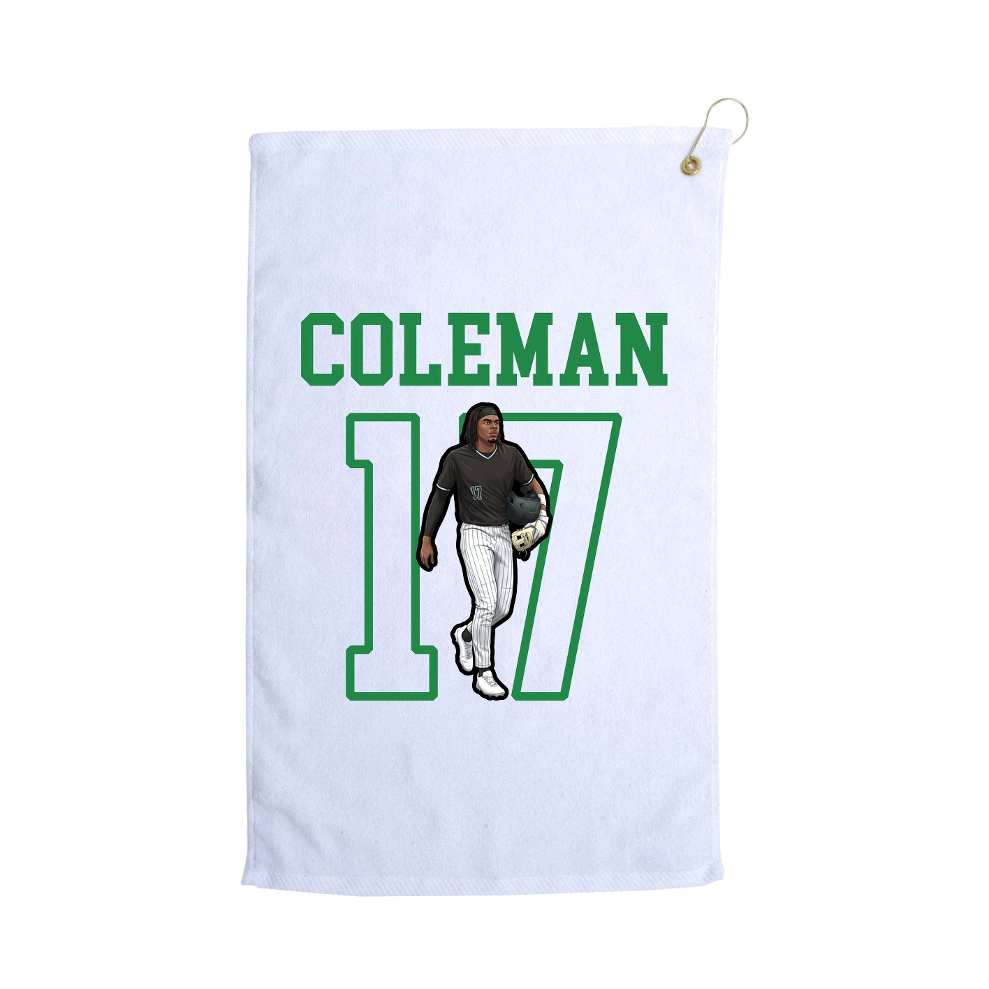 Golf Towel — Shirsey in White