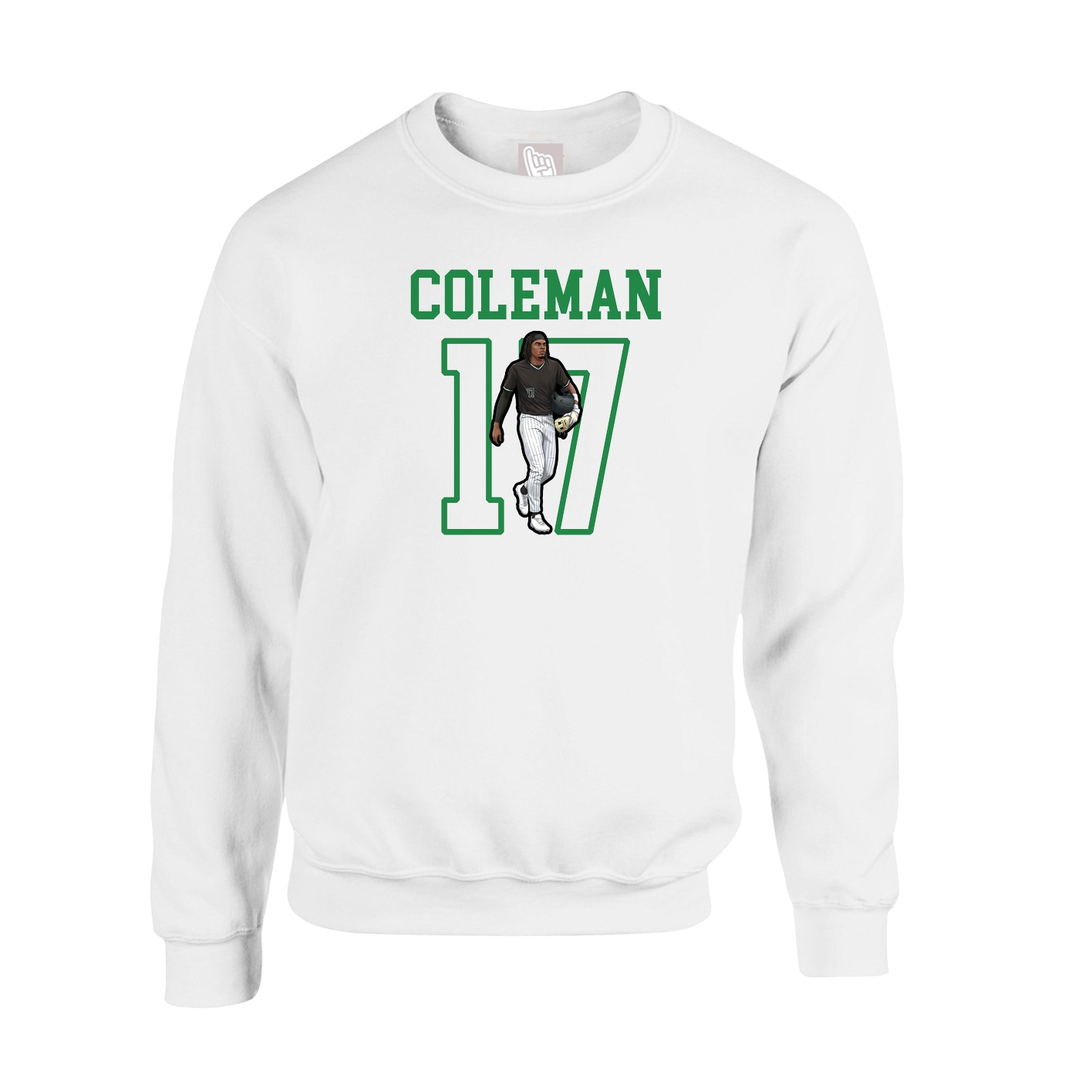 Fleece Crew — Shirsey in White