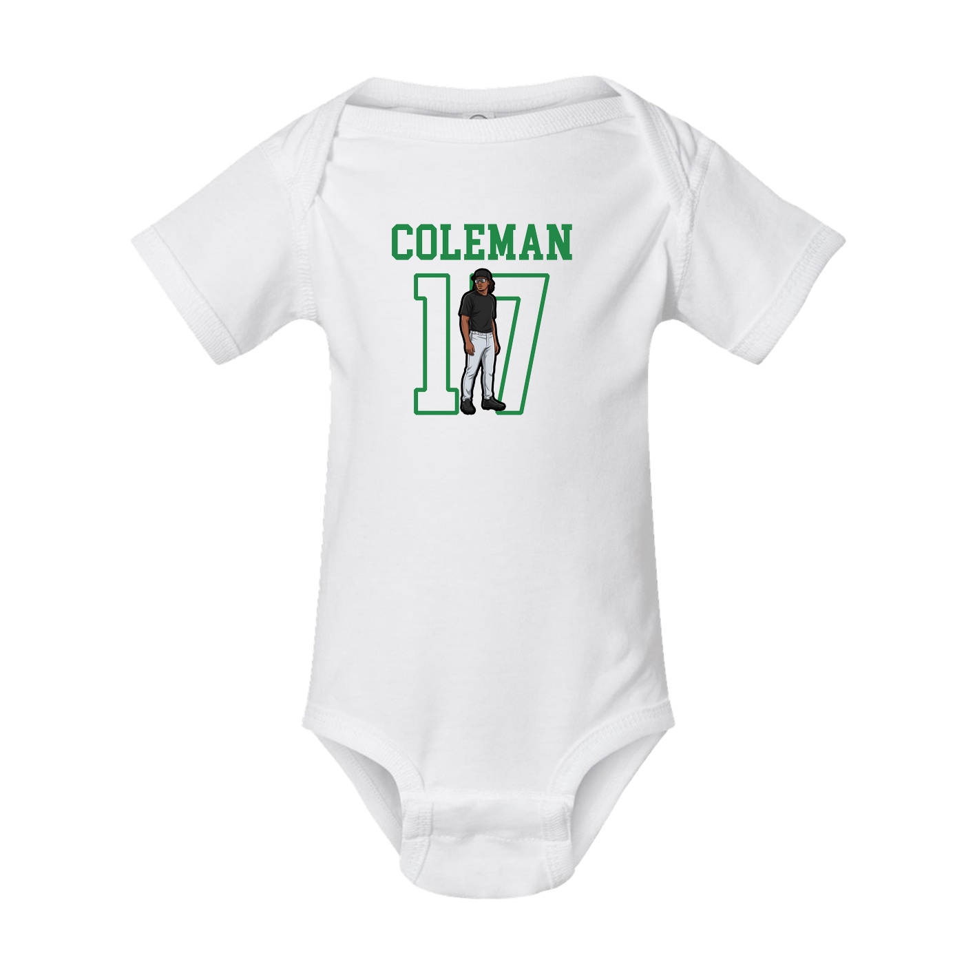 Baby Onesie — Shirsey in White