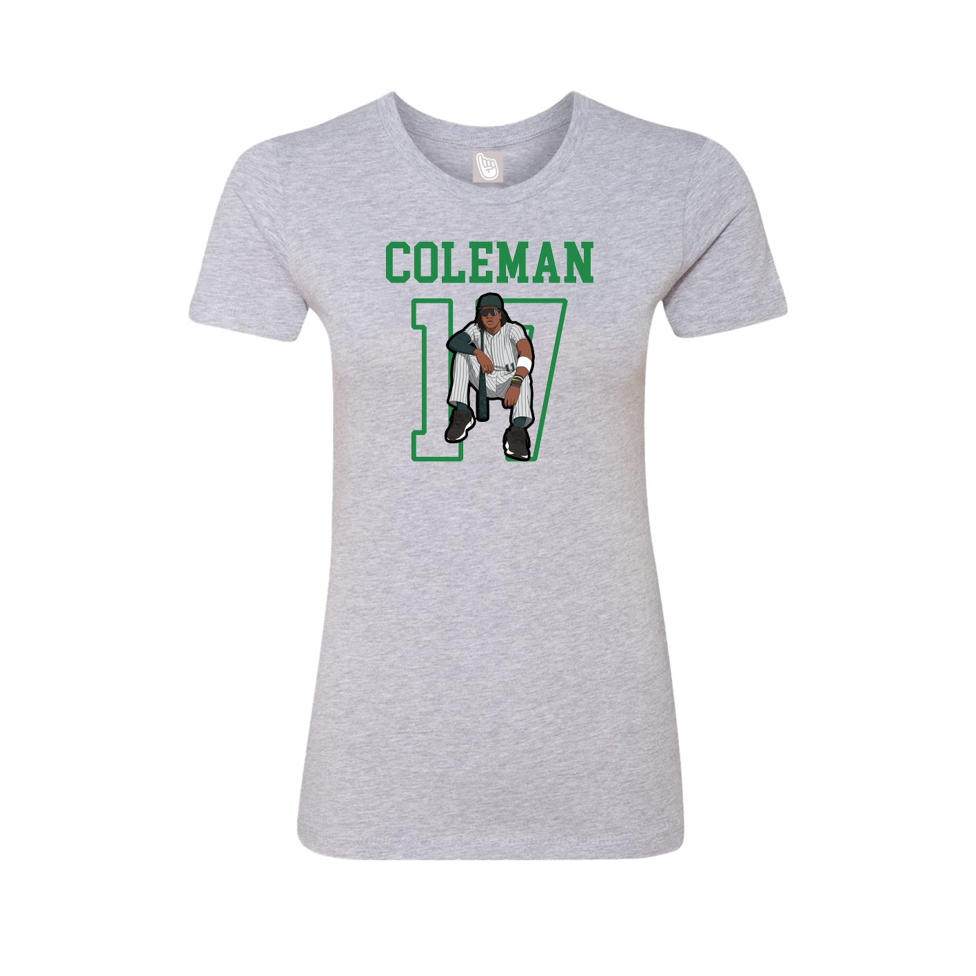 Fitted Women's Tee — Shirsey in Grey