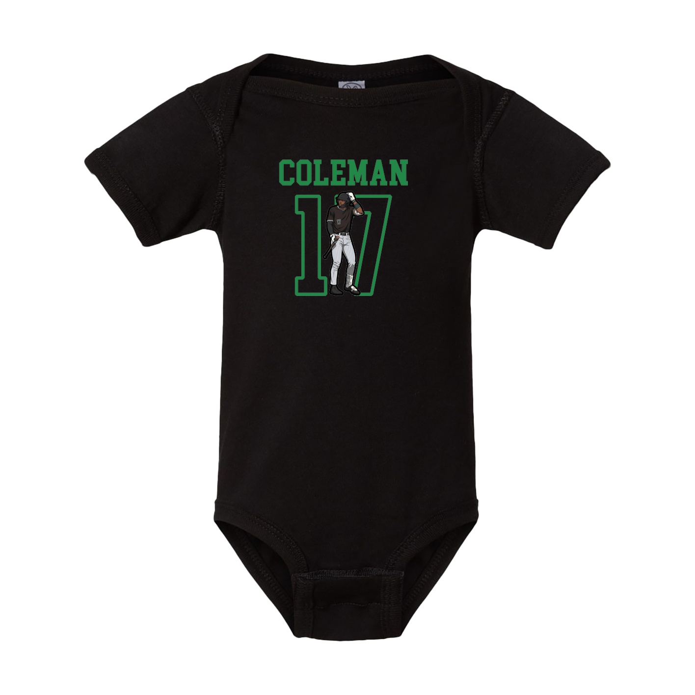 Baby Onesie — Shirsey in Black