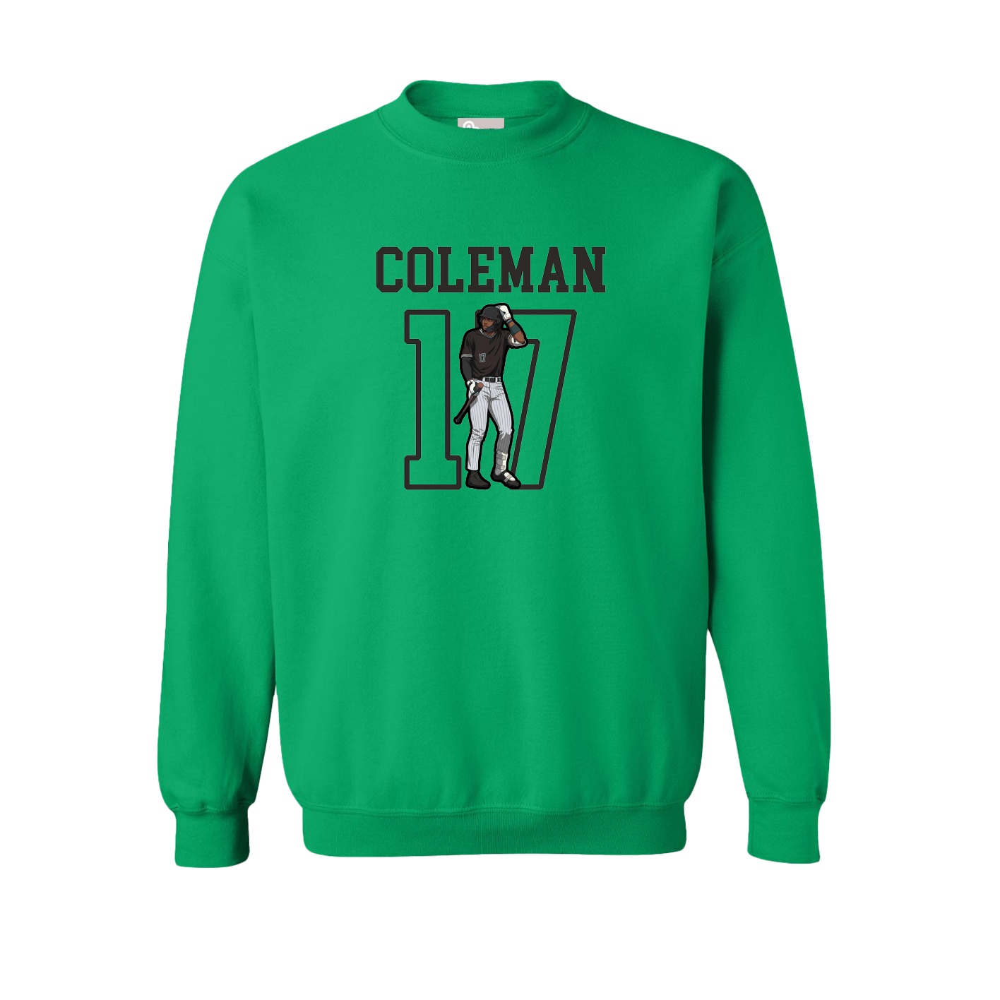Fleece Crew — Shirsey in Green