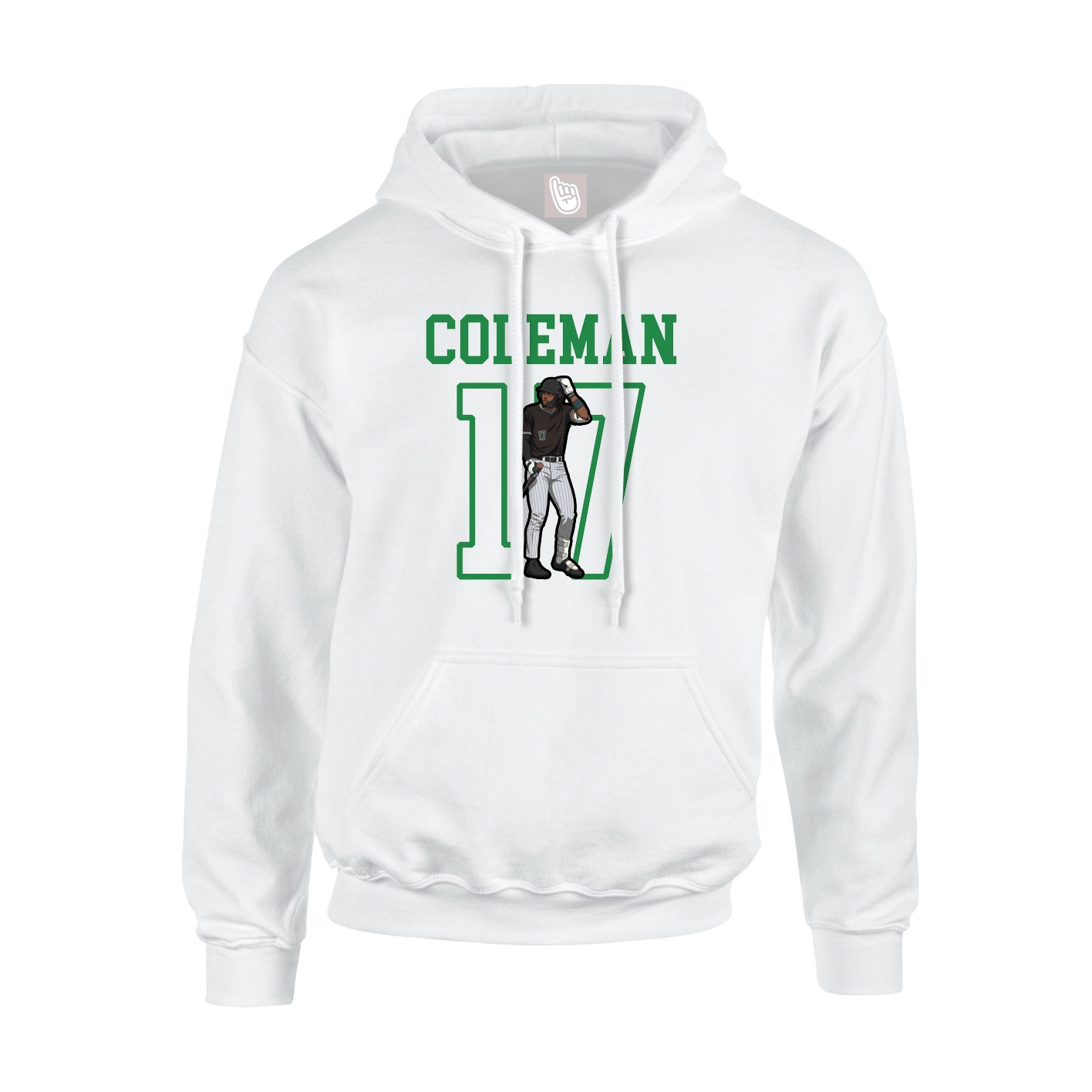 Youth Hoodie — Shirsey in White
