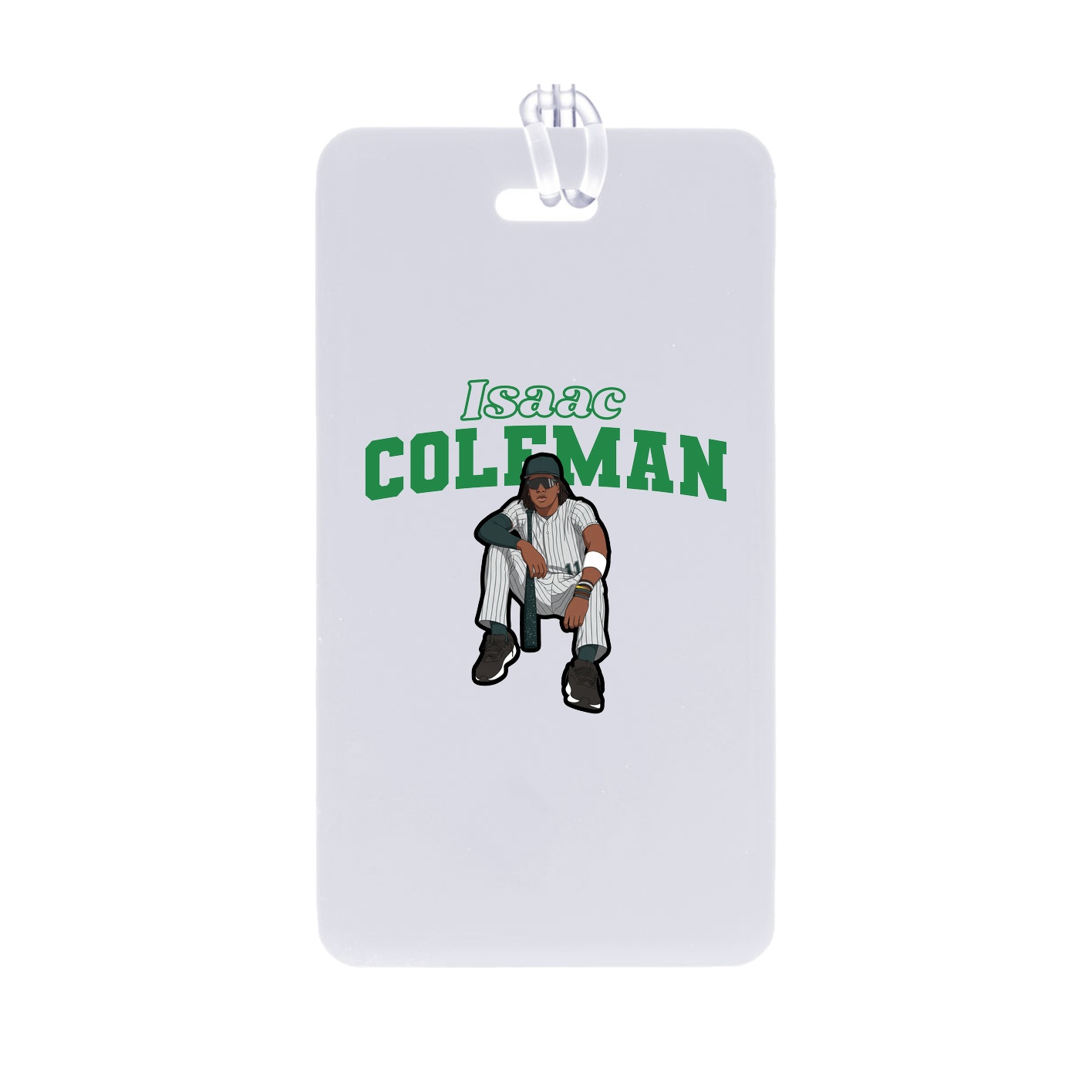 Bag Tag — Name Arch in Classic