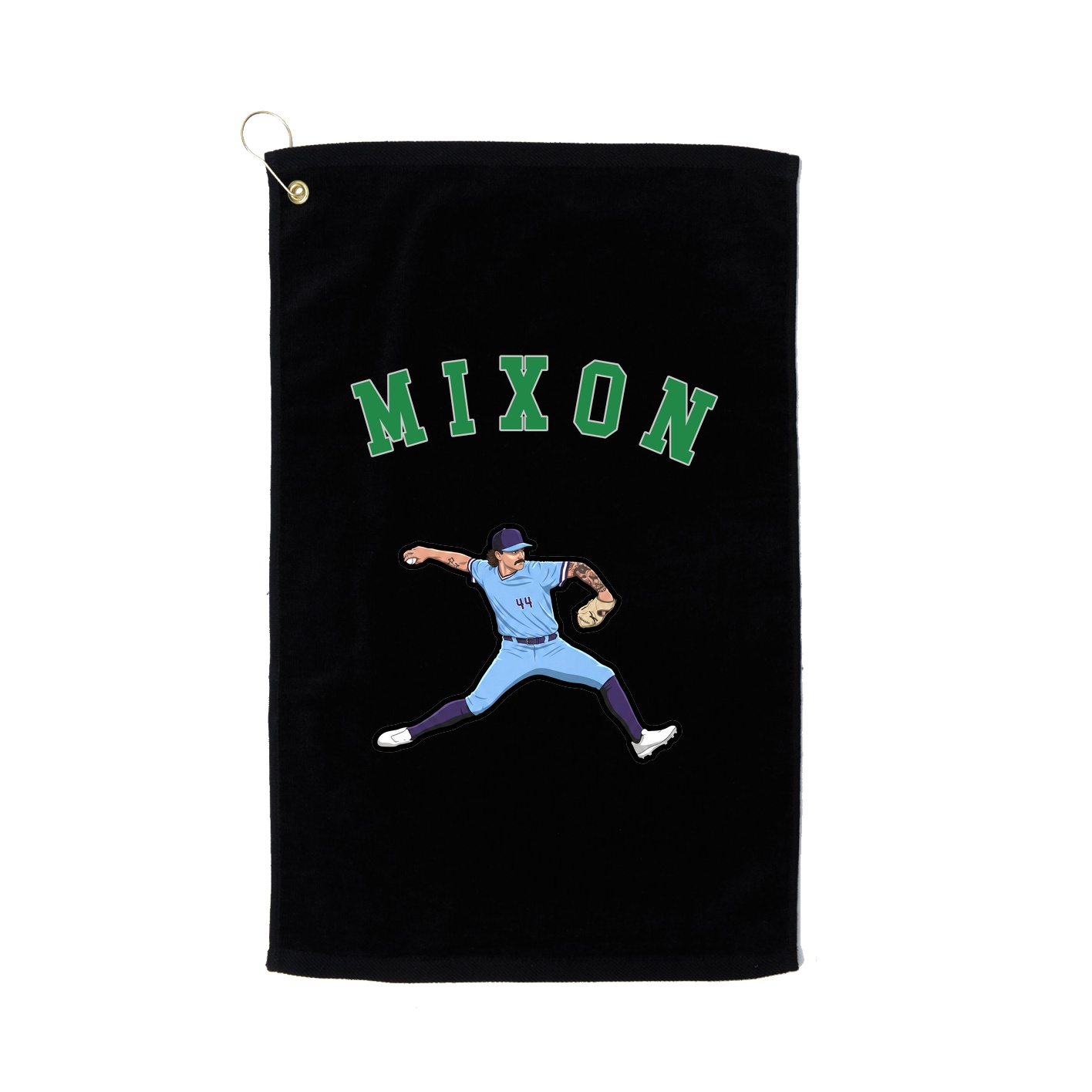 Golf Towel — Shirsey Arch in Black
