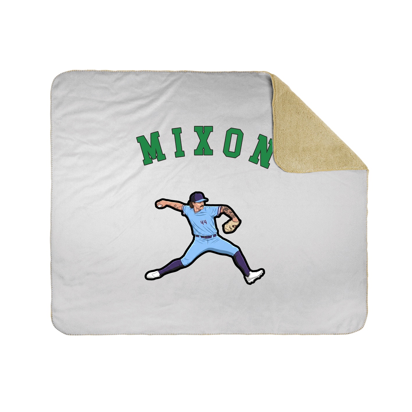 Throw Blanket — Shirsey Arch in White