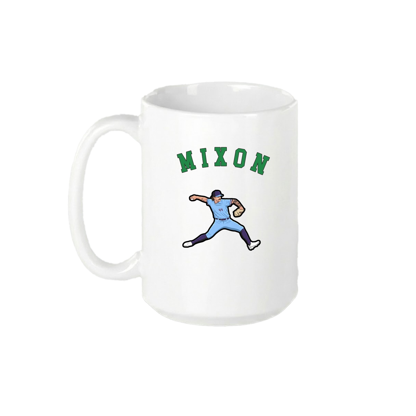 15oz Coffee Mug — Shirsey Arch in White