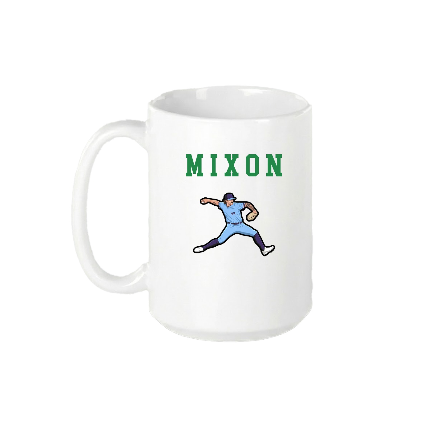 15oz Coffee Mug — Shirsey in White
