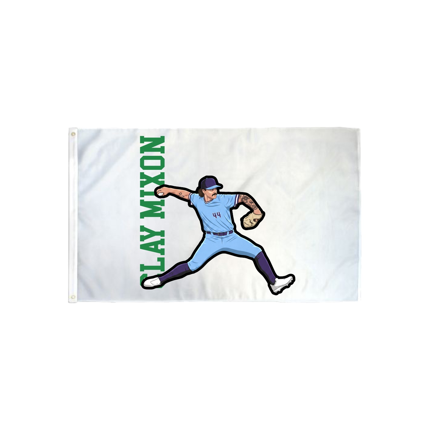 3x5 Flag — Name Vertical in Classic