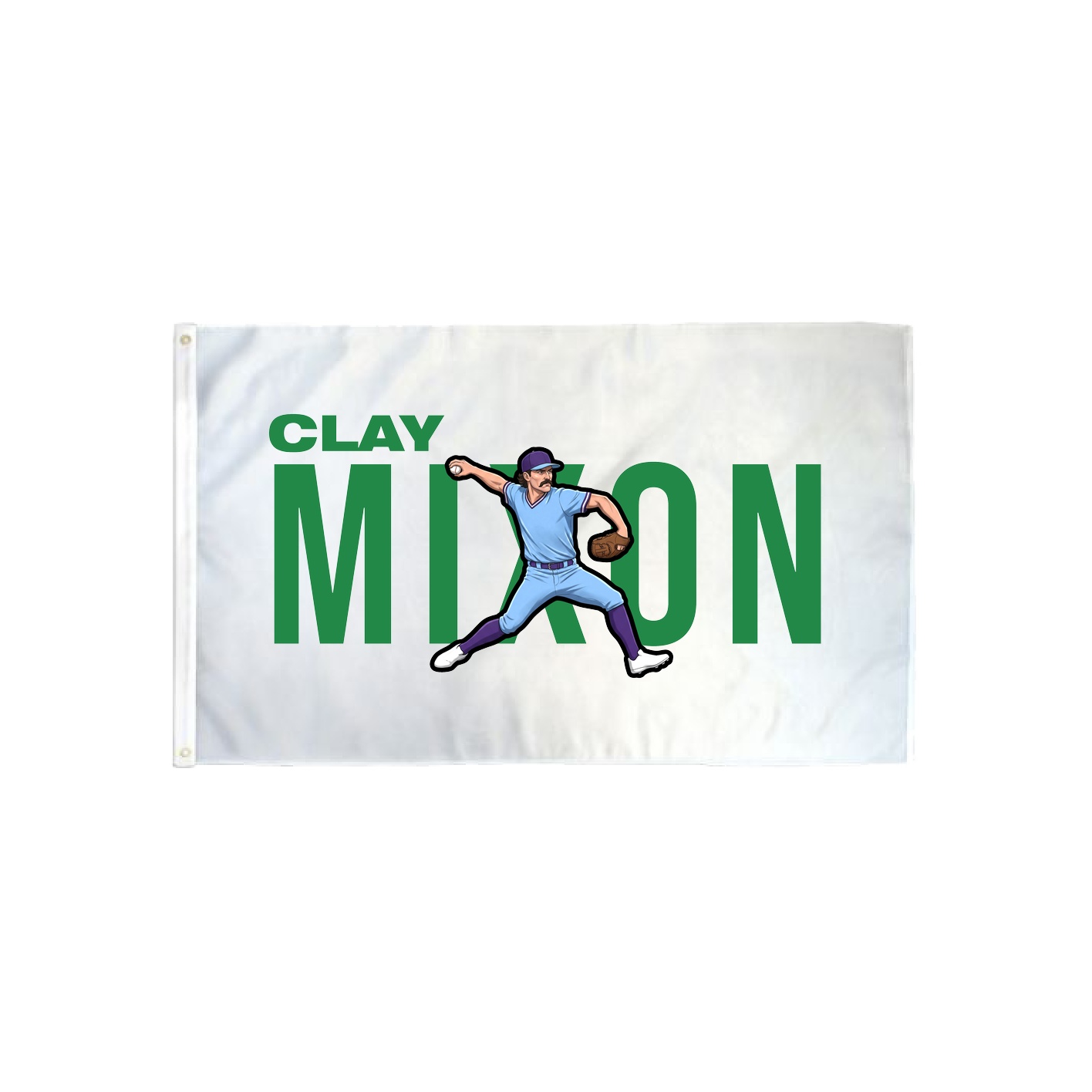 3x5 Flag — Player Name in Classic