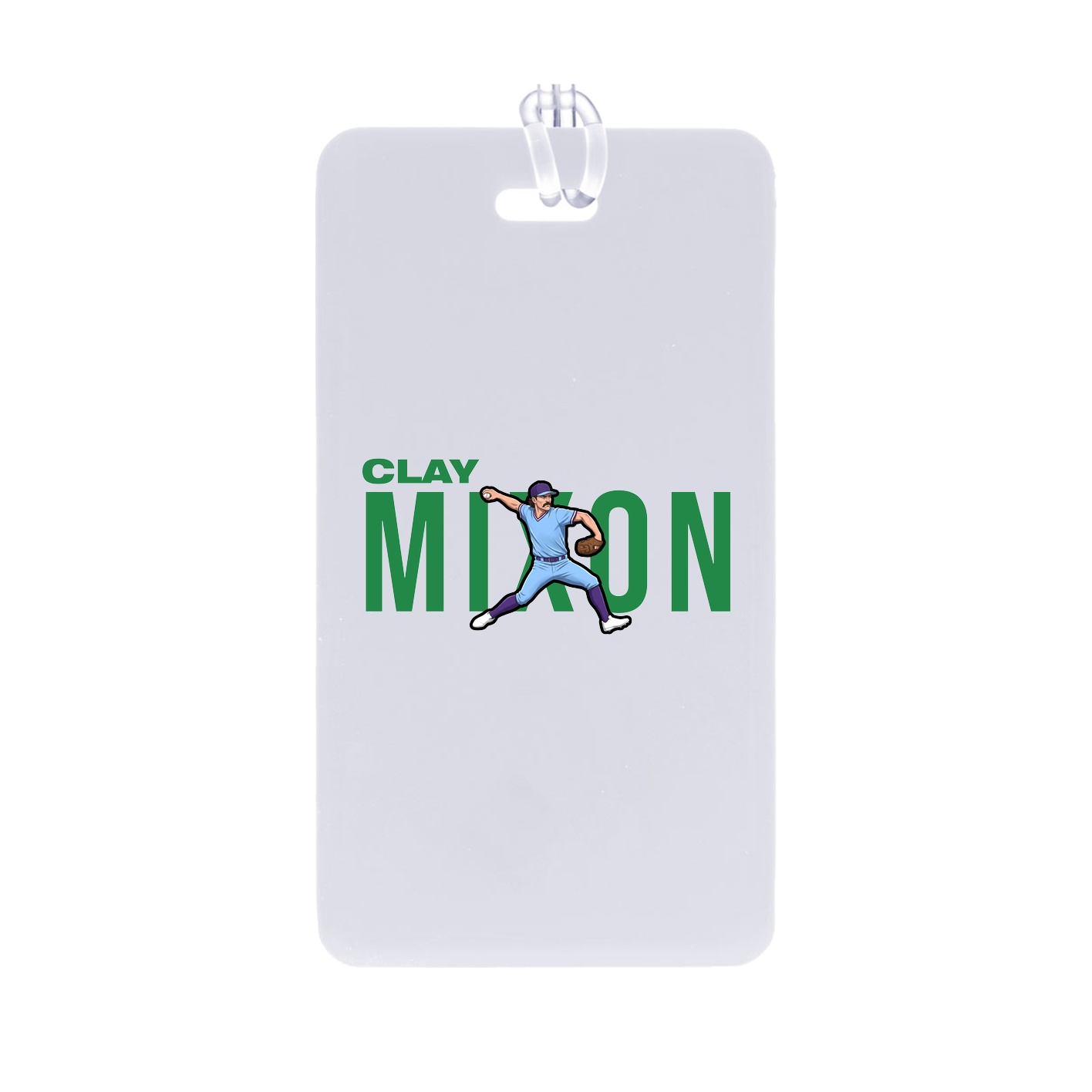 Bag Tag — Player Name in Classic