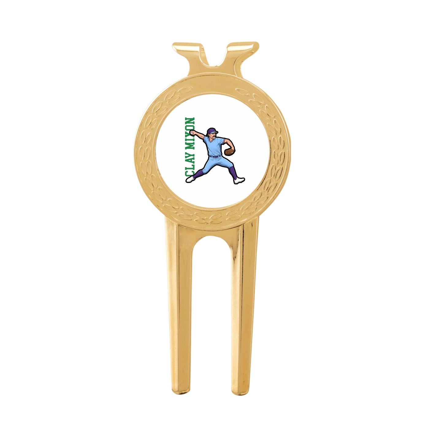 Divot Tool with Ball Marker — Name Vertical in Classic