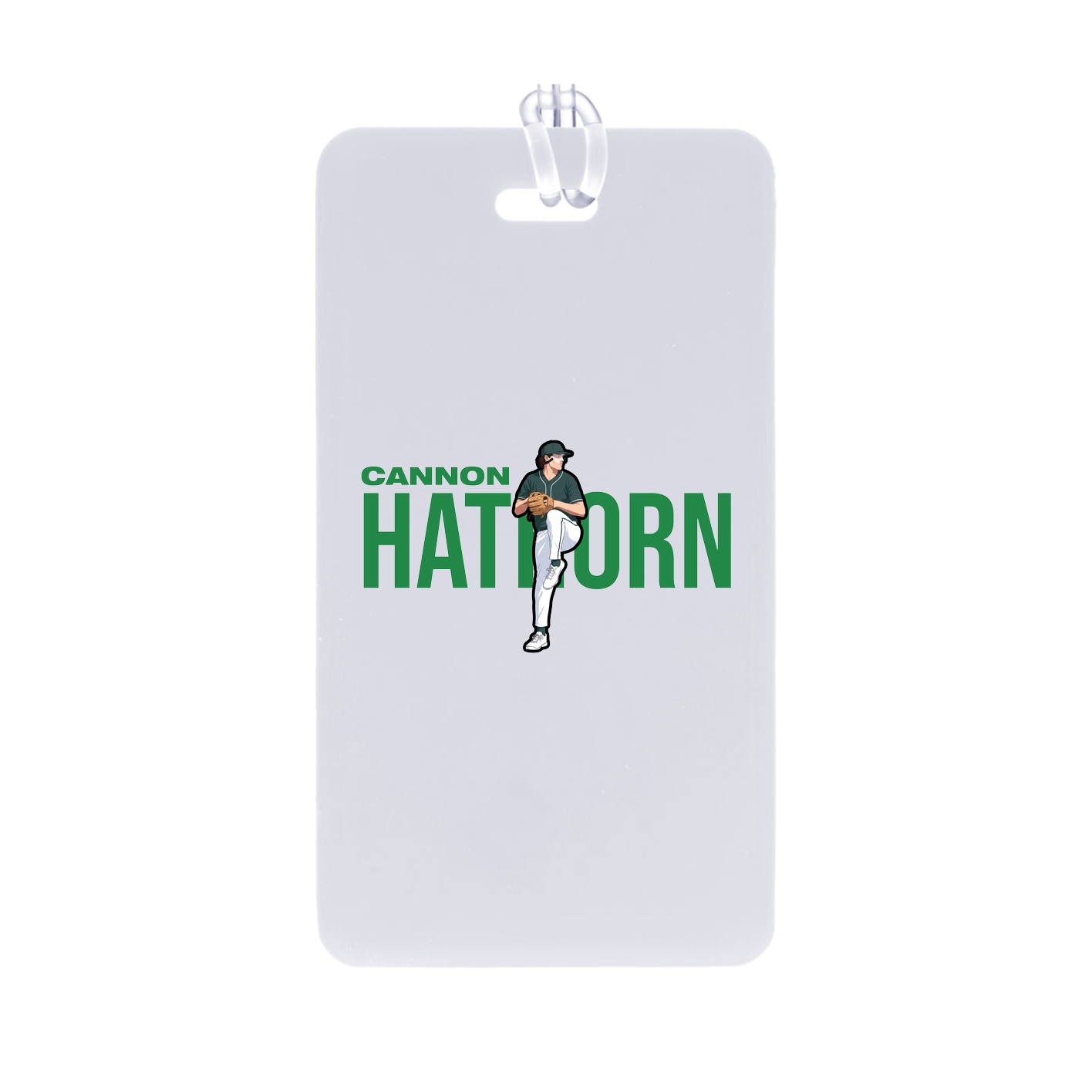 Bag Tag — Player Name in Classic