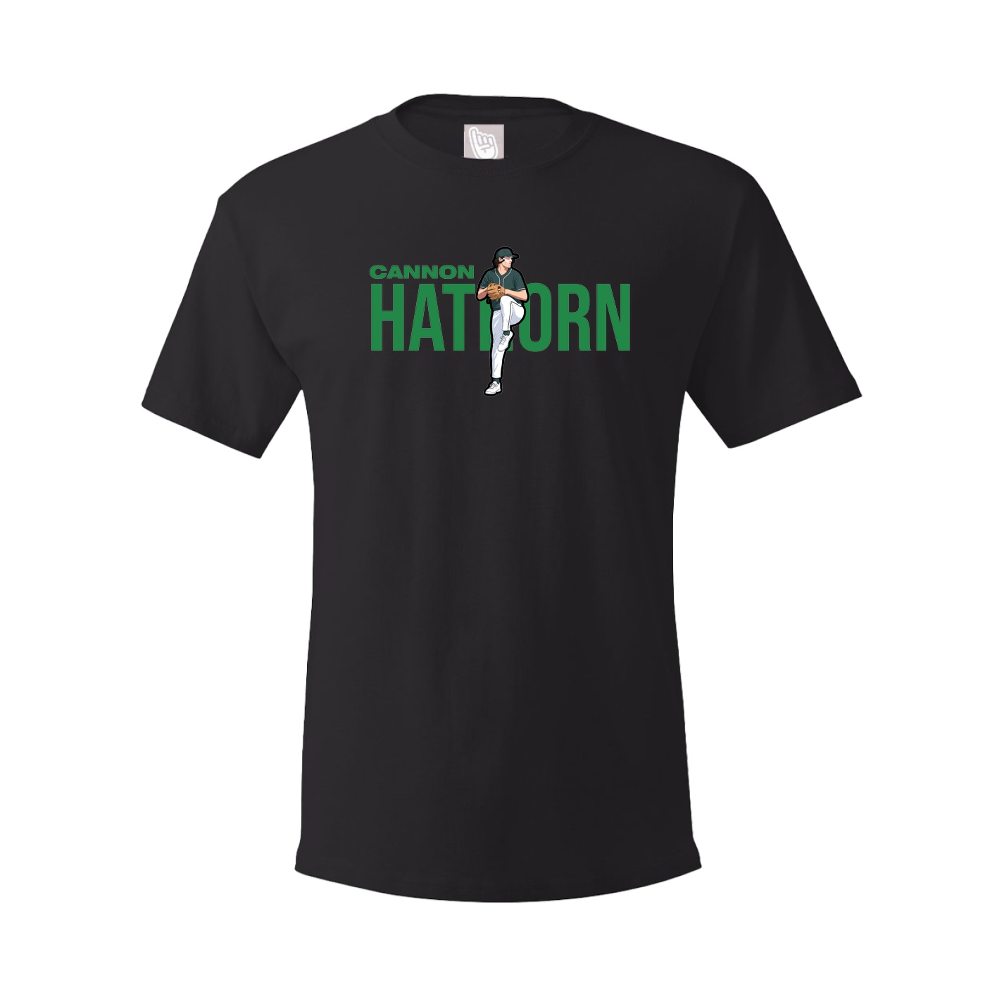 Youth Tee — Player Name in Black