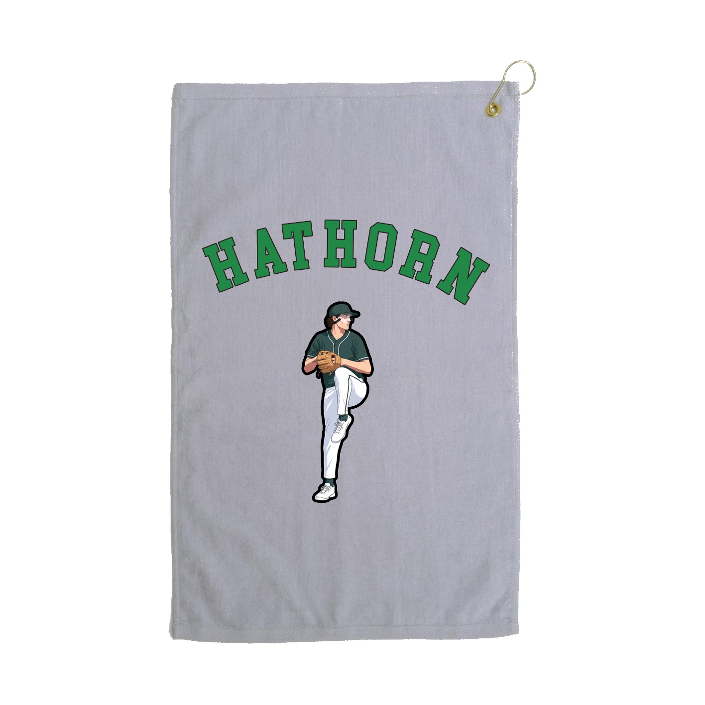 Golf Towel — Shirsey Arch in Grey