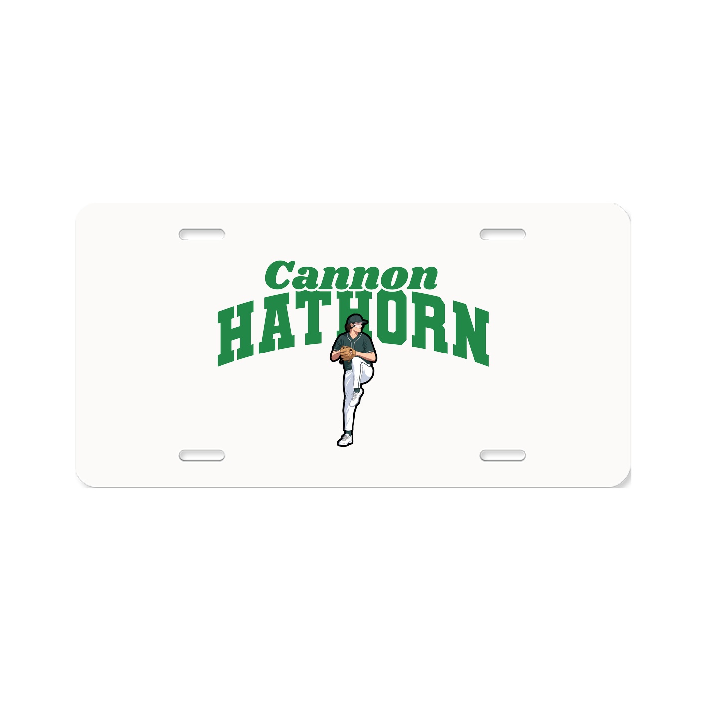 License Plate — Signature Arch in Classic