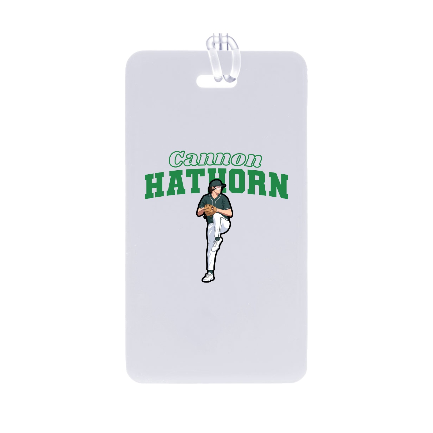 Bag Tag — Name Arch in Classic