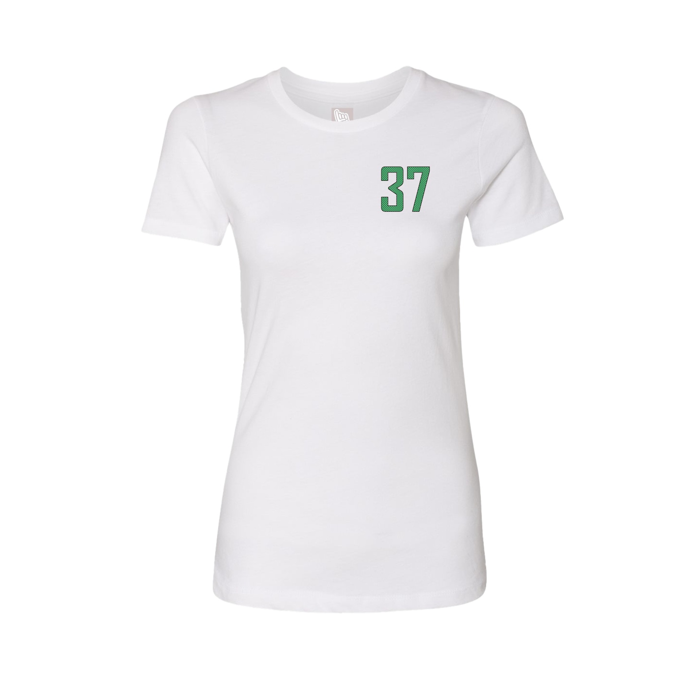 Fitted Women's Tee — Front Shirsy in White