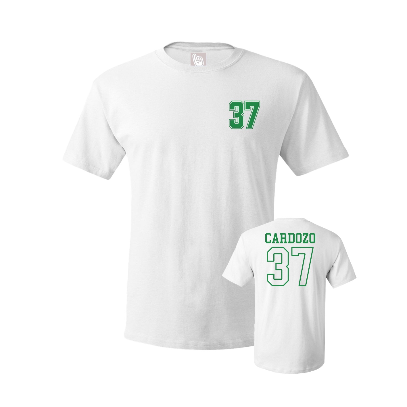 Tee — Chest Back in White