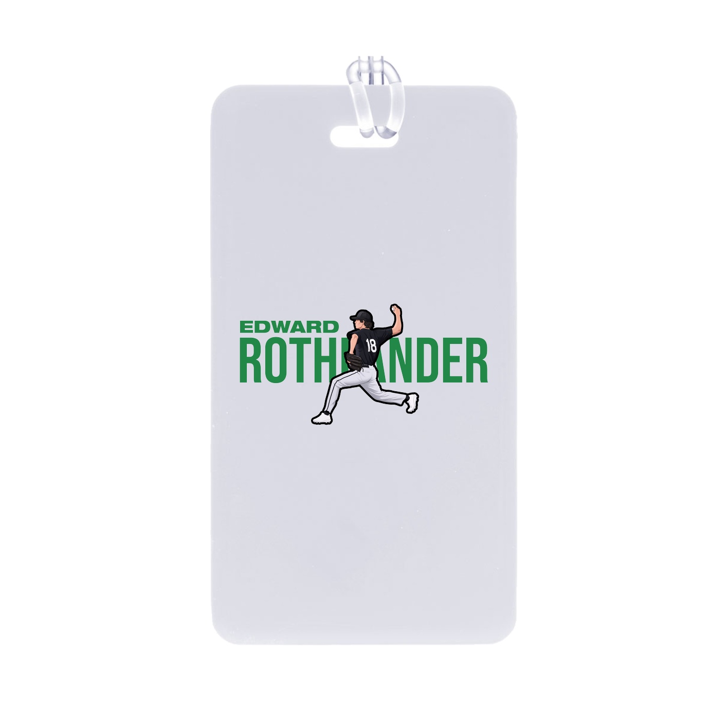 Bag Tag — Player Name in Classic