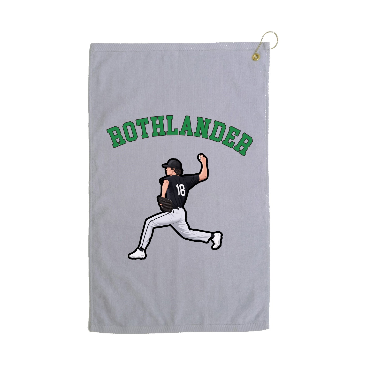 Golf Towel — Shirsey Arch in Grey