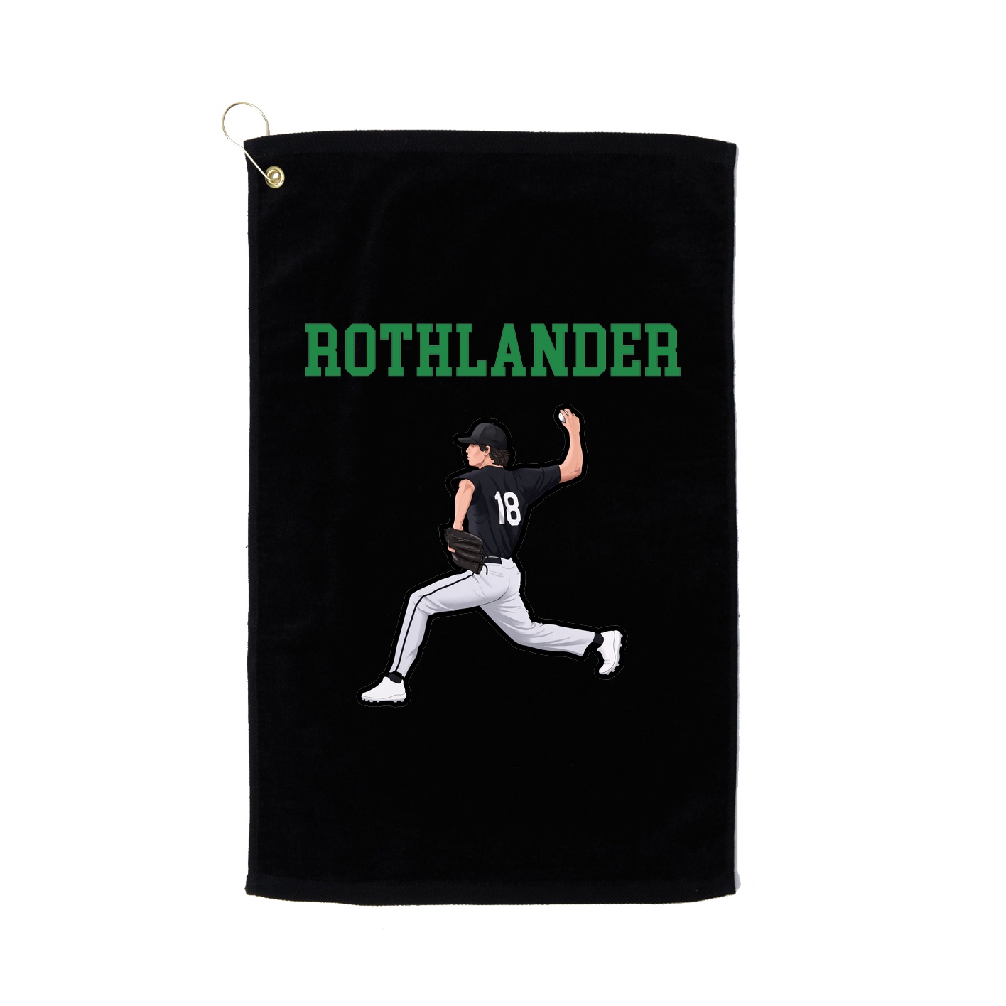 Golf Towel — Shirsey in Black