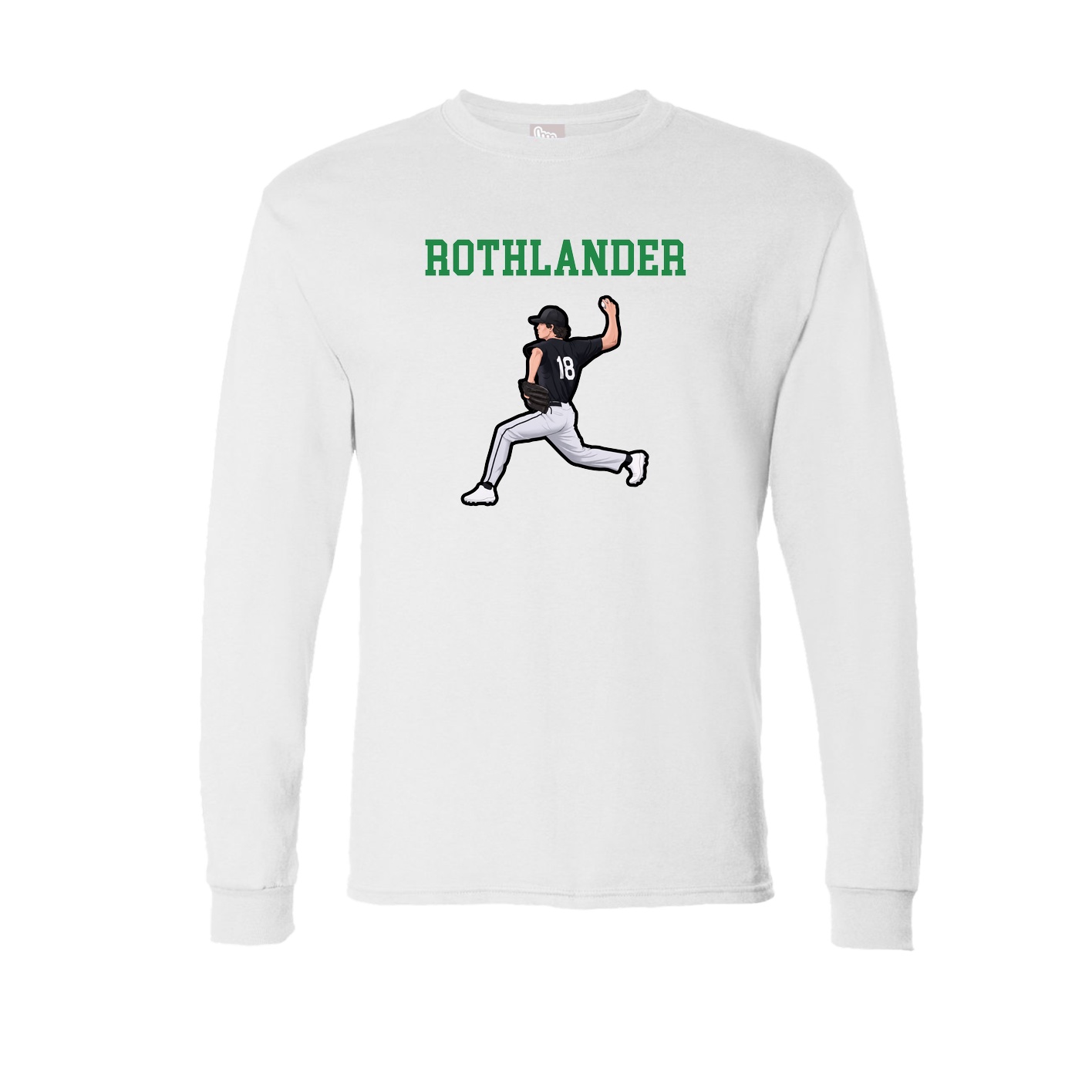 Long Sleeve Tee — Shirsey in White