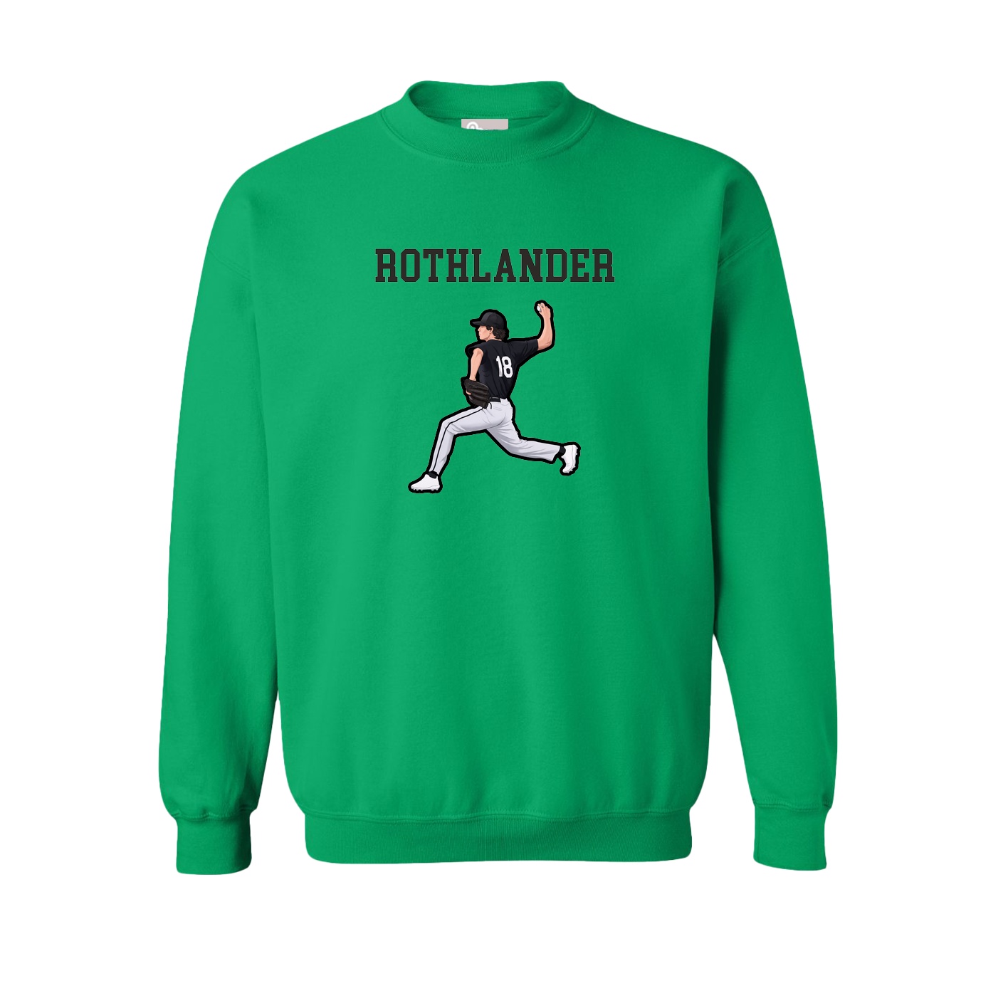 Fleece Crew — Shirsey in Green