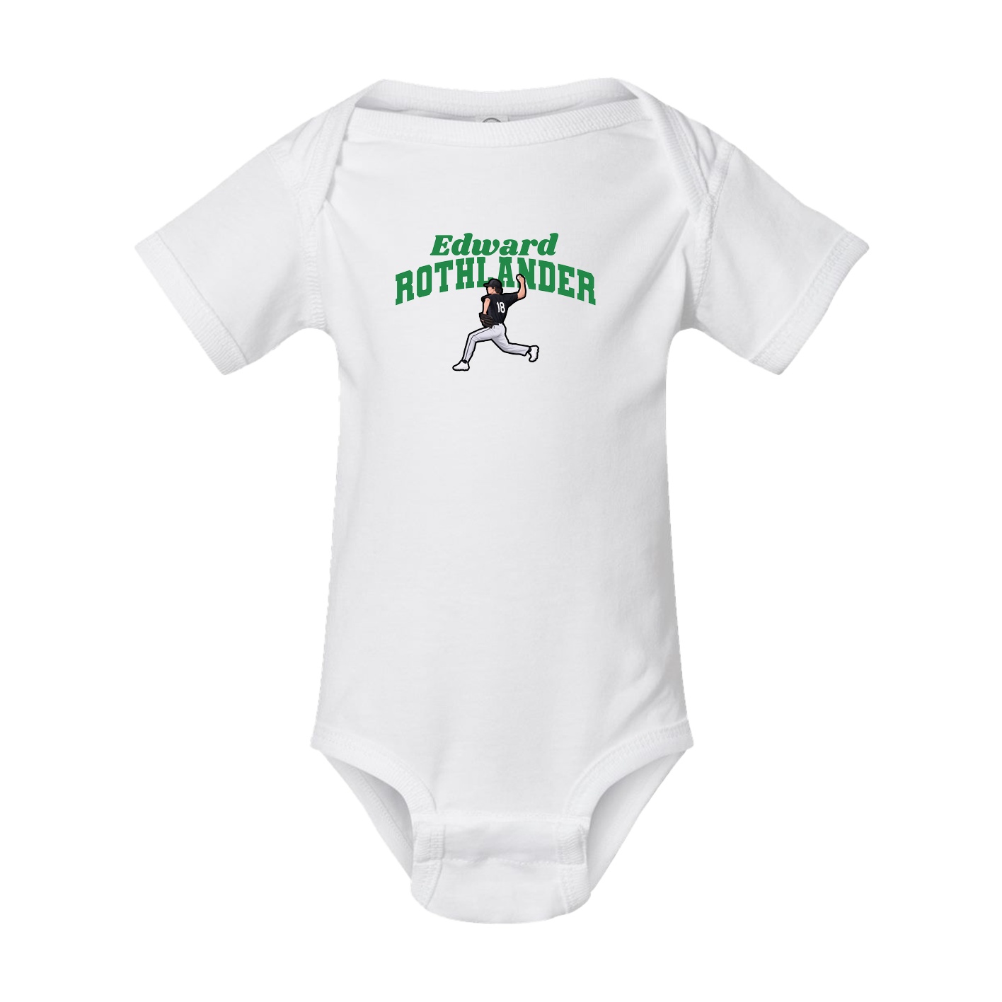 Baby Onesie — Signature Arch in White