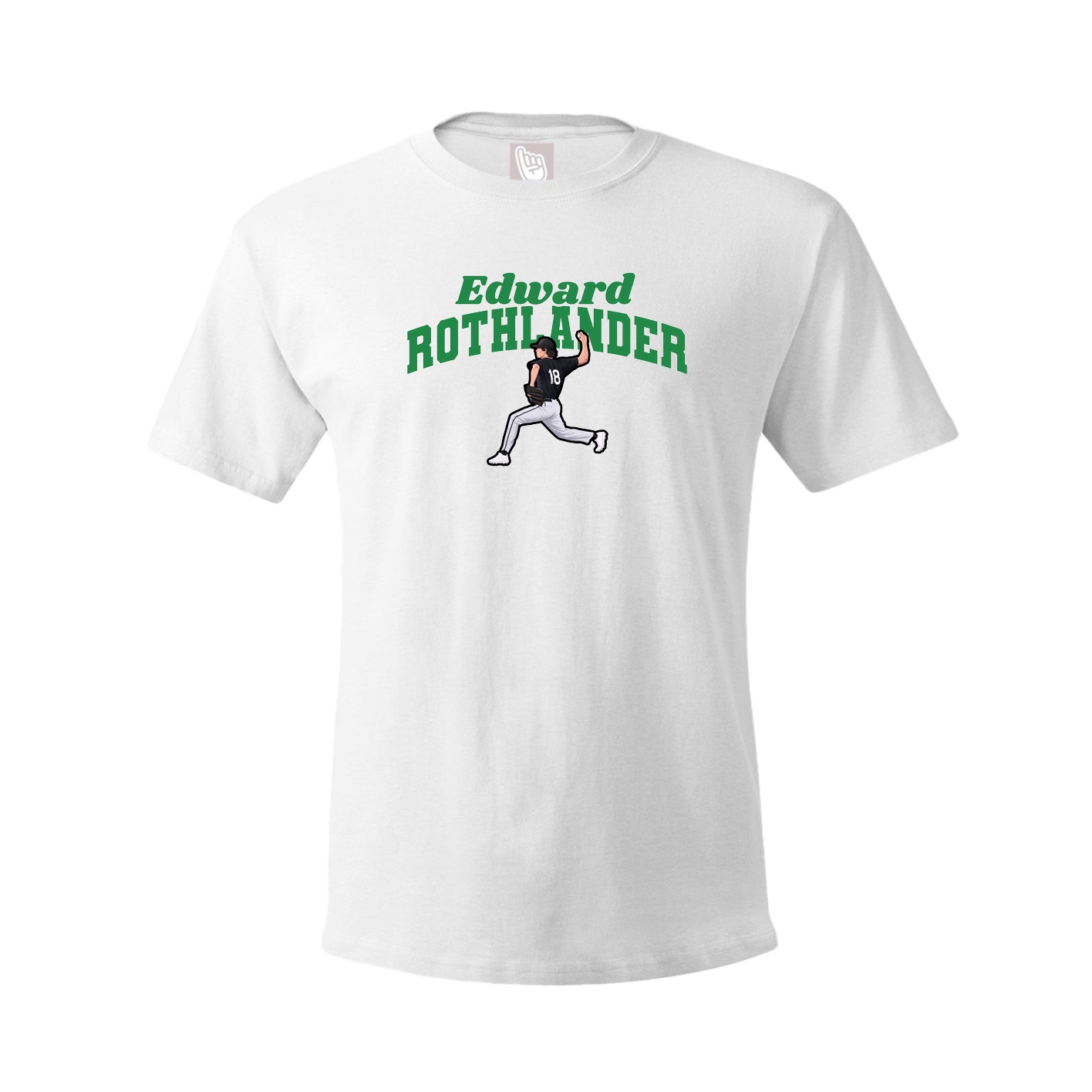Youth Tee — Signature Arch in White