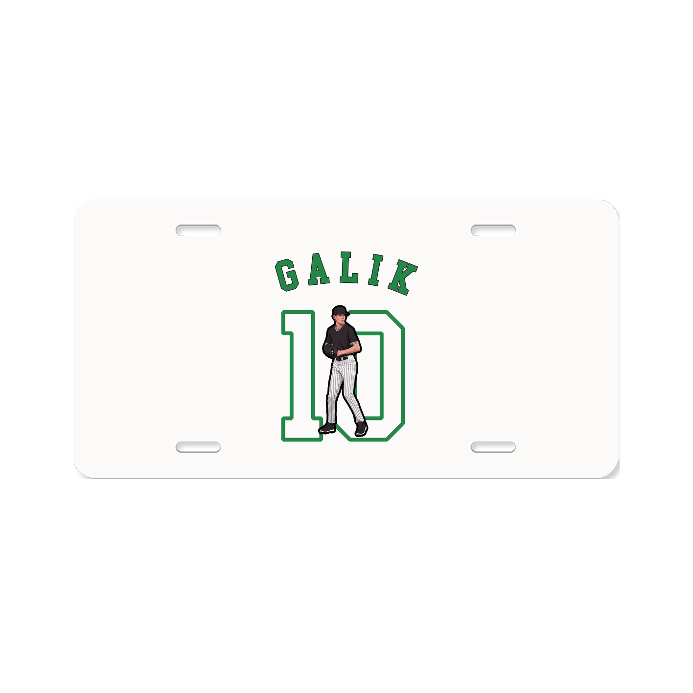 License Plate — Shirsey Arch in Classic