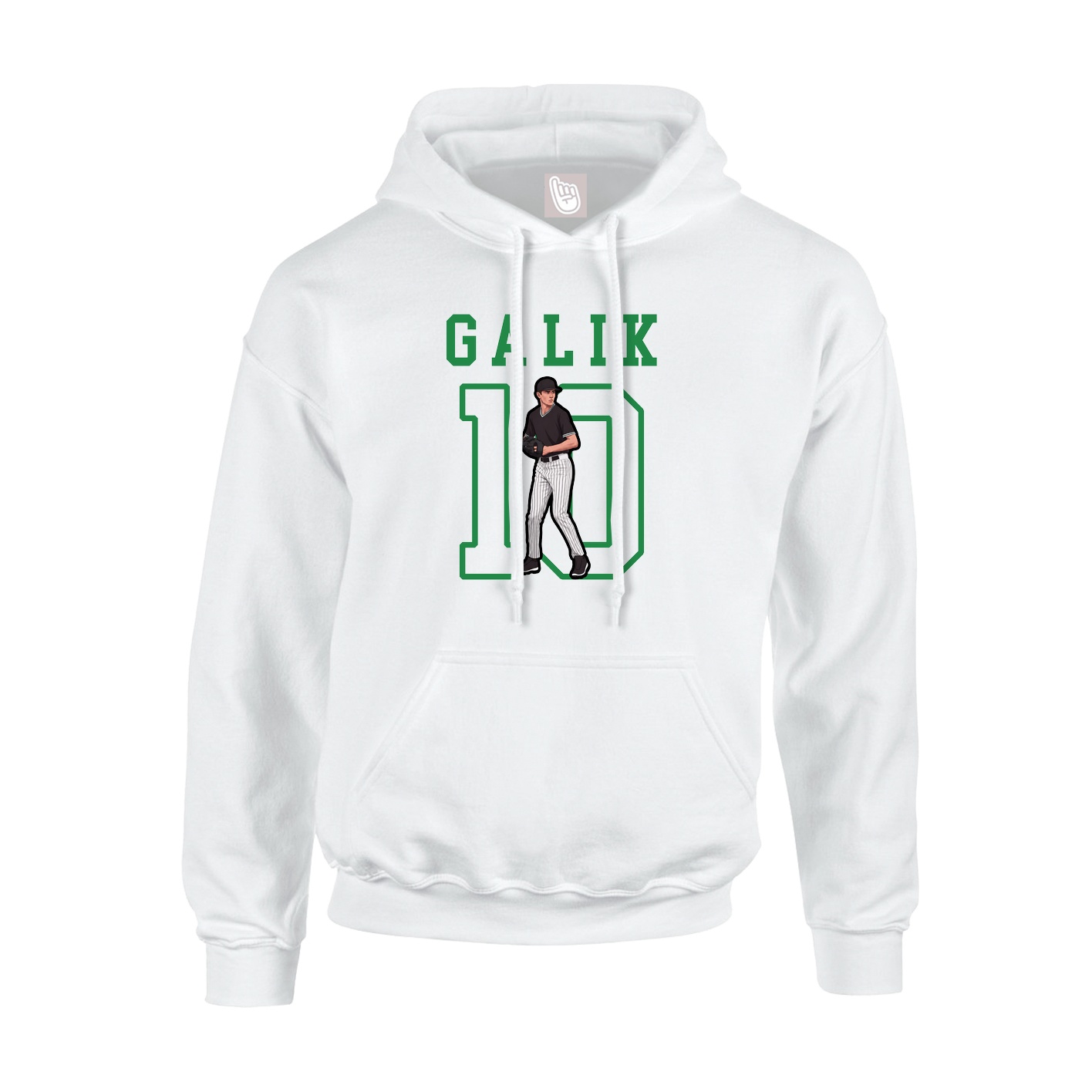 Youth Hoodie — Shirsey in White