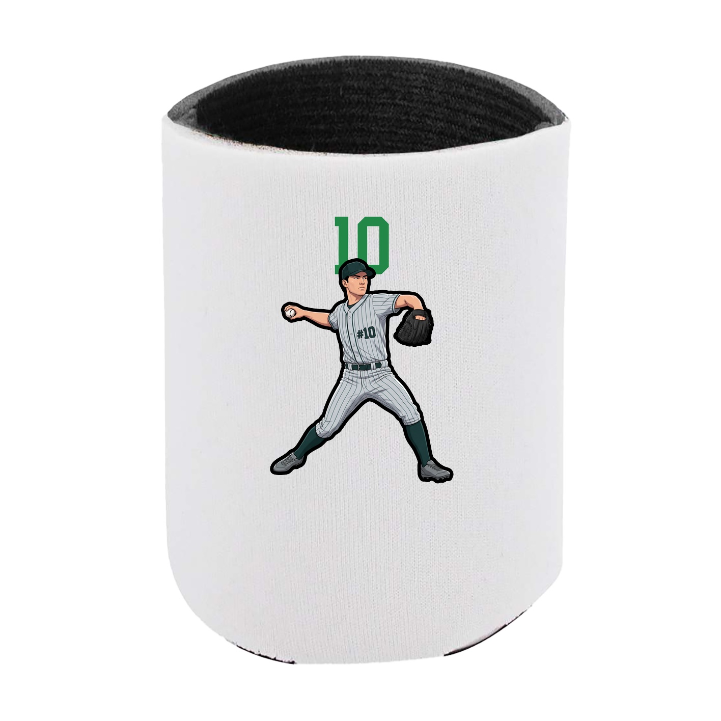 Can Holder — Number Top in White