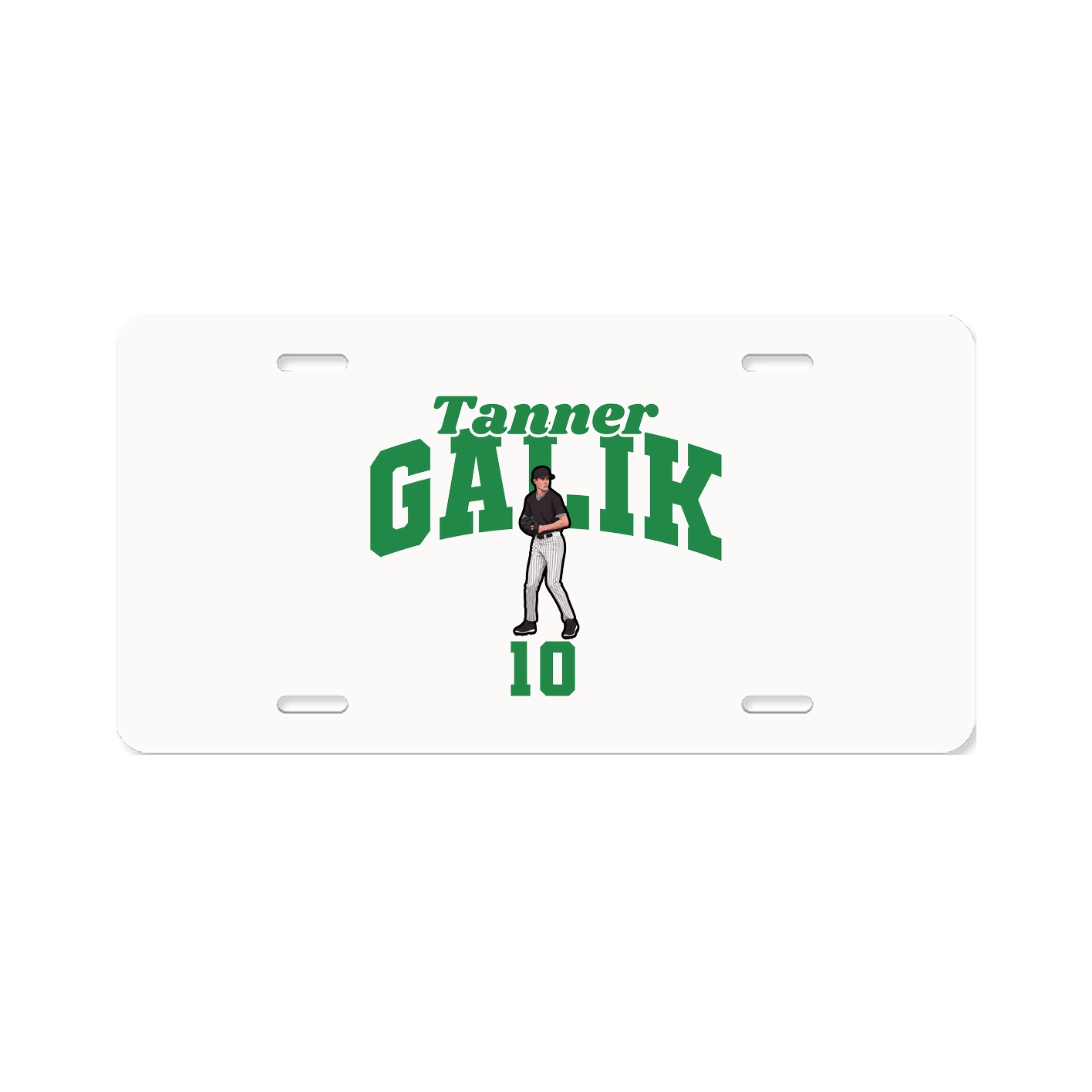 License Plate — Signature Arch in Classic