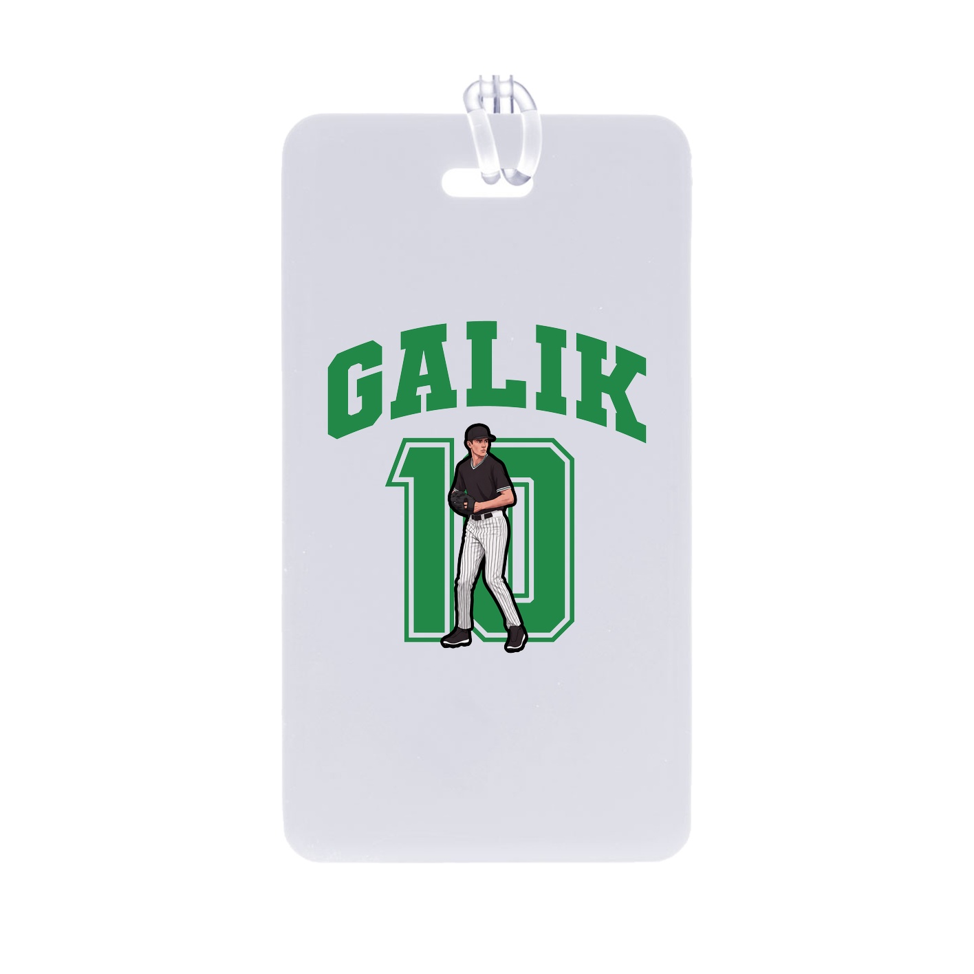 Bag Tag — Number in Classic