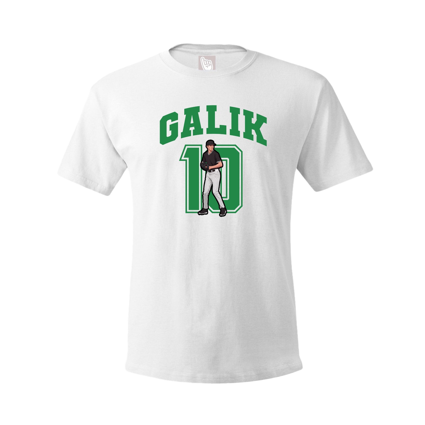 Tee — Number in White