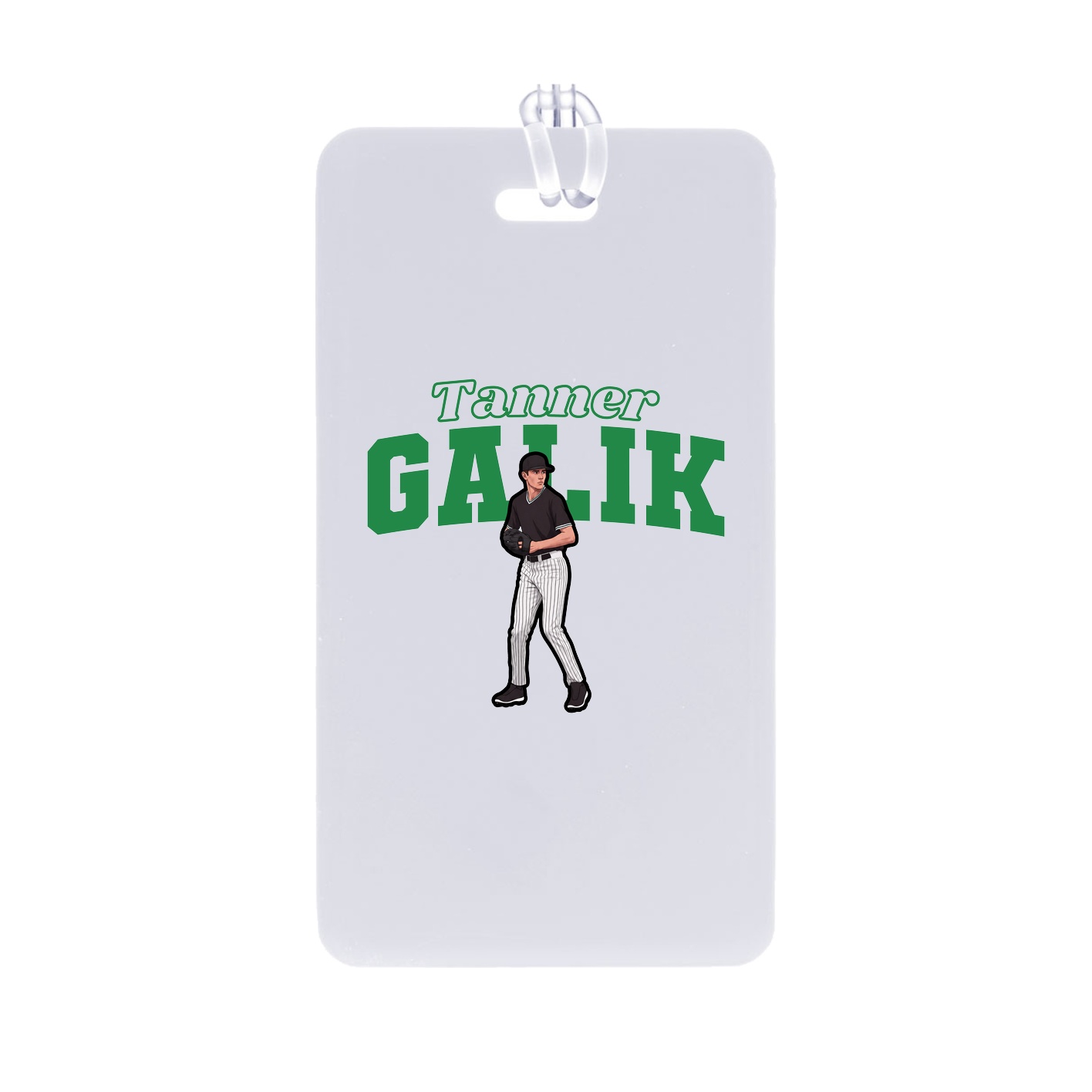Bag Tag — Name Arch in Classic