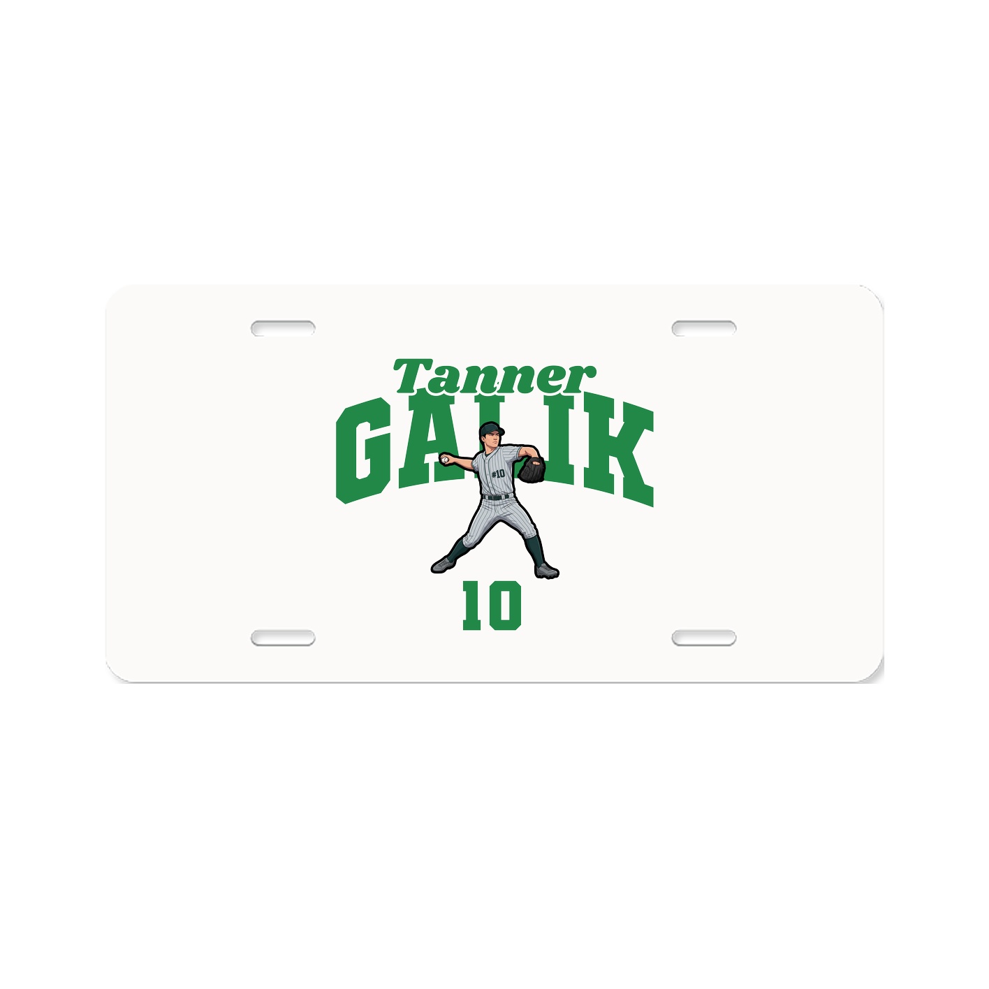 License Plate — Signature Arch in Classic