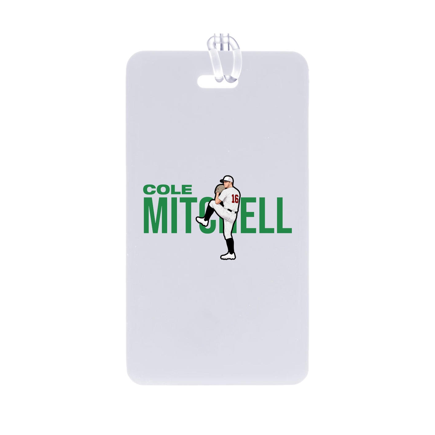 Bag Tag — Player Name in Classic