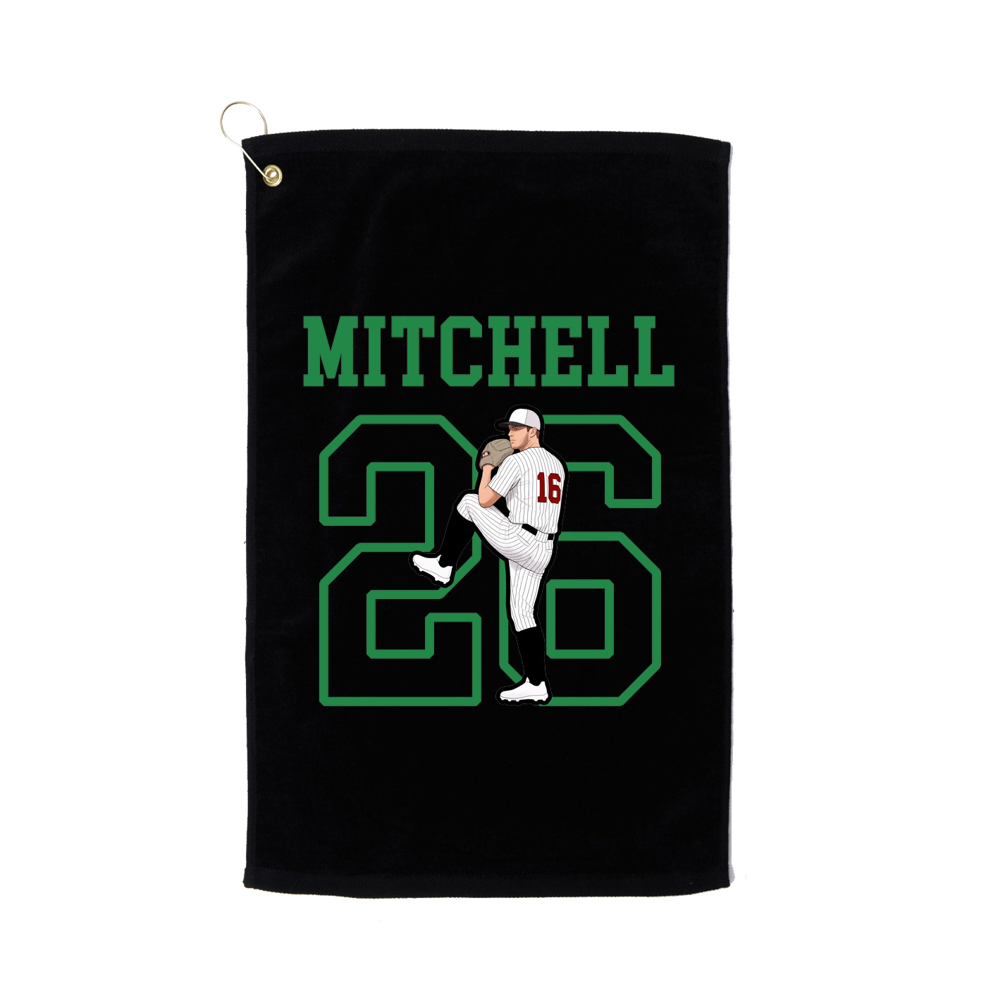 Golf Towel — Shirsey in Black
