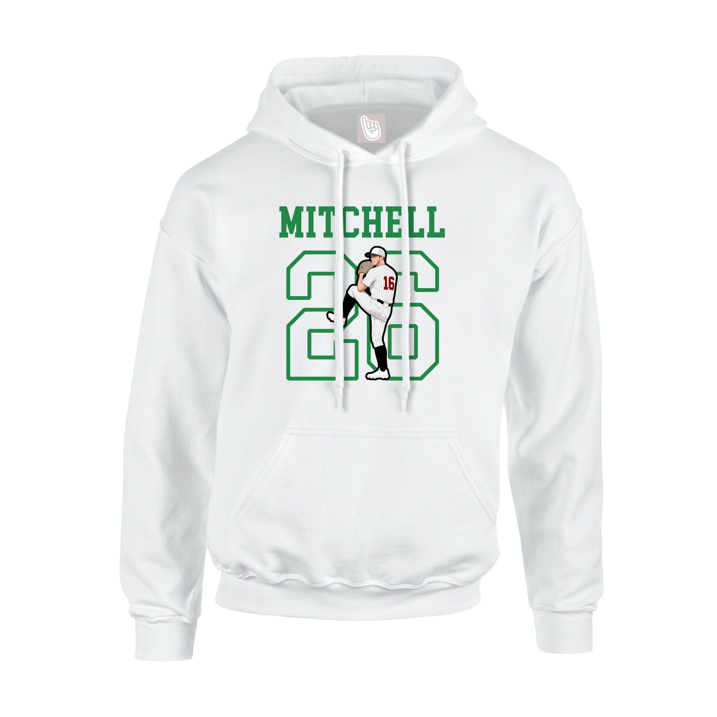 Youth Hoodie — Shirsey in White